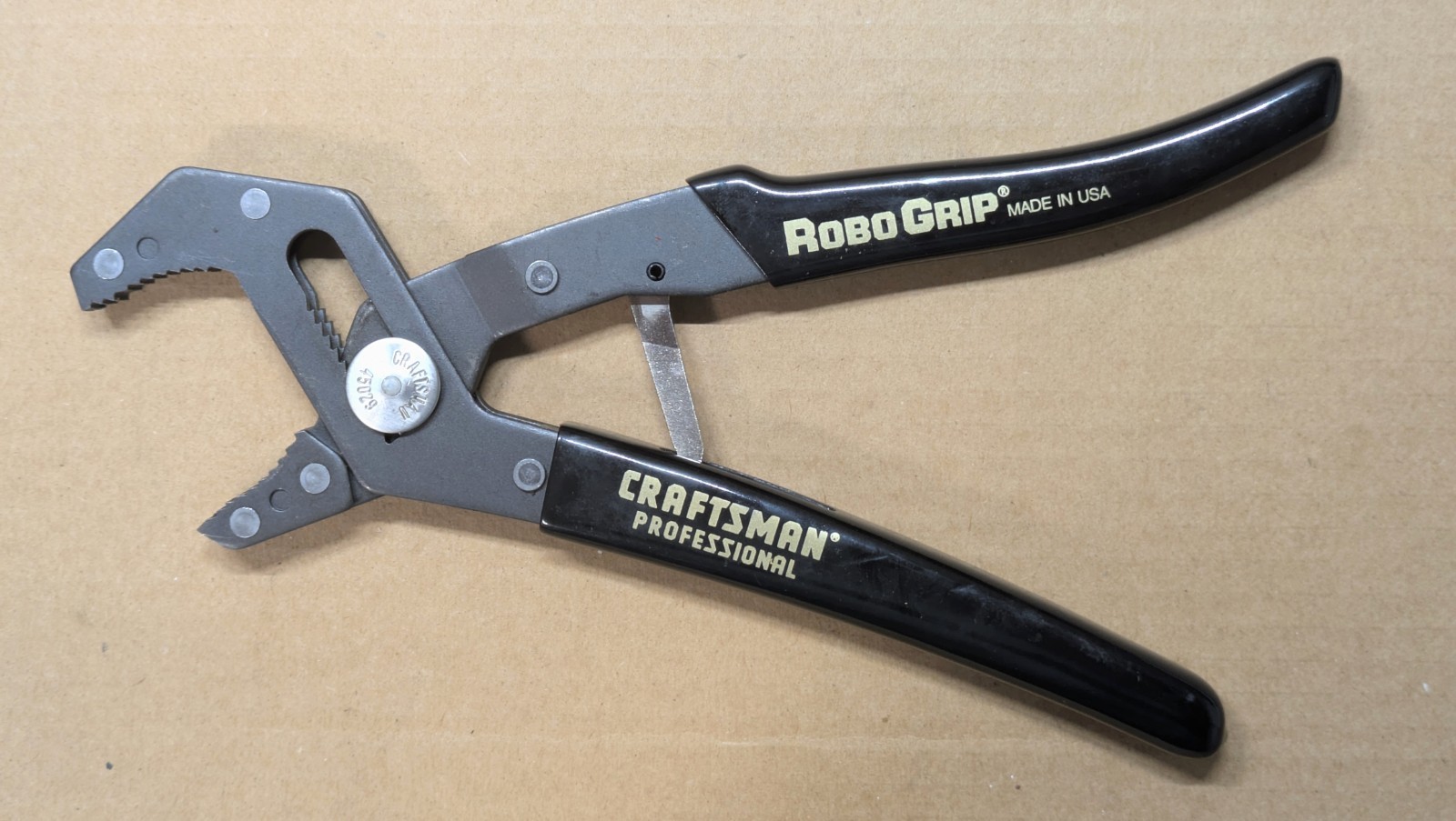 Craftsman Professional 45309+45307 Auto Lock Pliers + Clench Wrench + Robo Grip