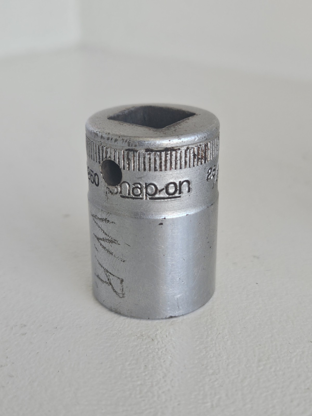 Vintage 1947 Snap-on 1/2 Inch Drive 25/32″ 12 Point Socket SW-250 USA