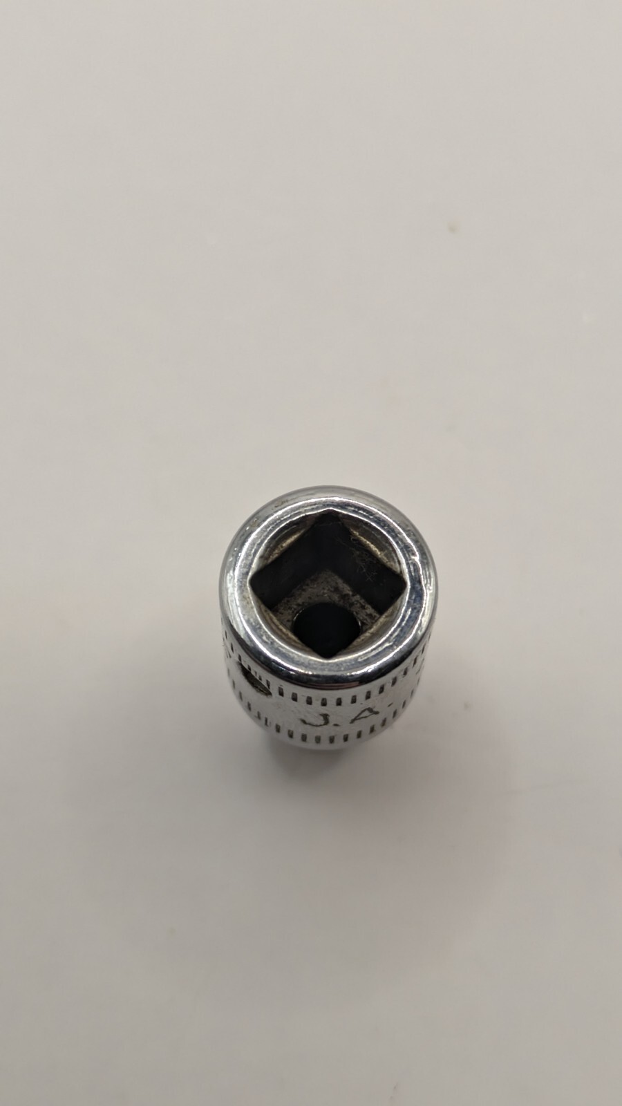 SNAP ON 4MM TMM4 1/4″ DRIVE METRIC 6 POINT SHALLOW CHROME SOCKET