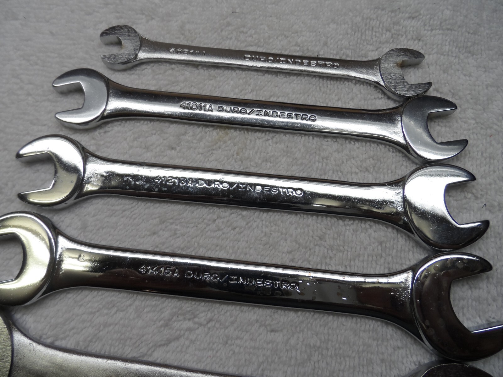 Duro Indestro Metric MM Open End Wrench Set made in USA up to 32mm (10 pcs)