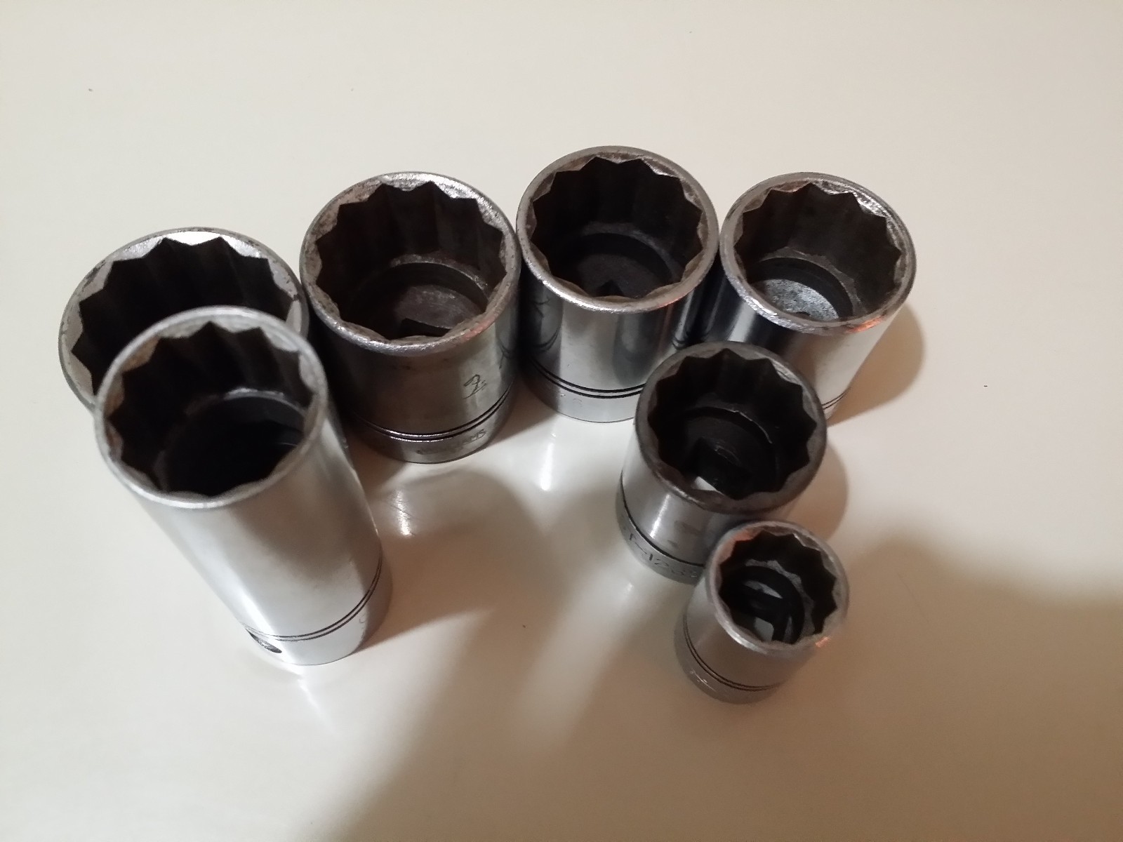 Williams USA ST Series 1/2” Drive 12 Point SAE 7 point sockets 11/16 up to 1 1/4