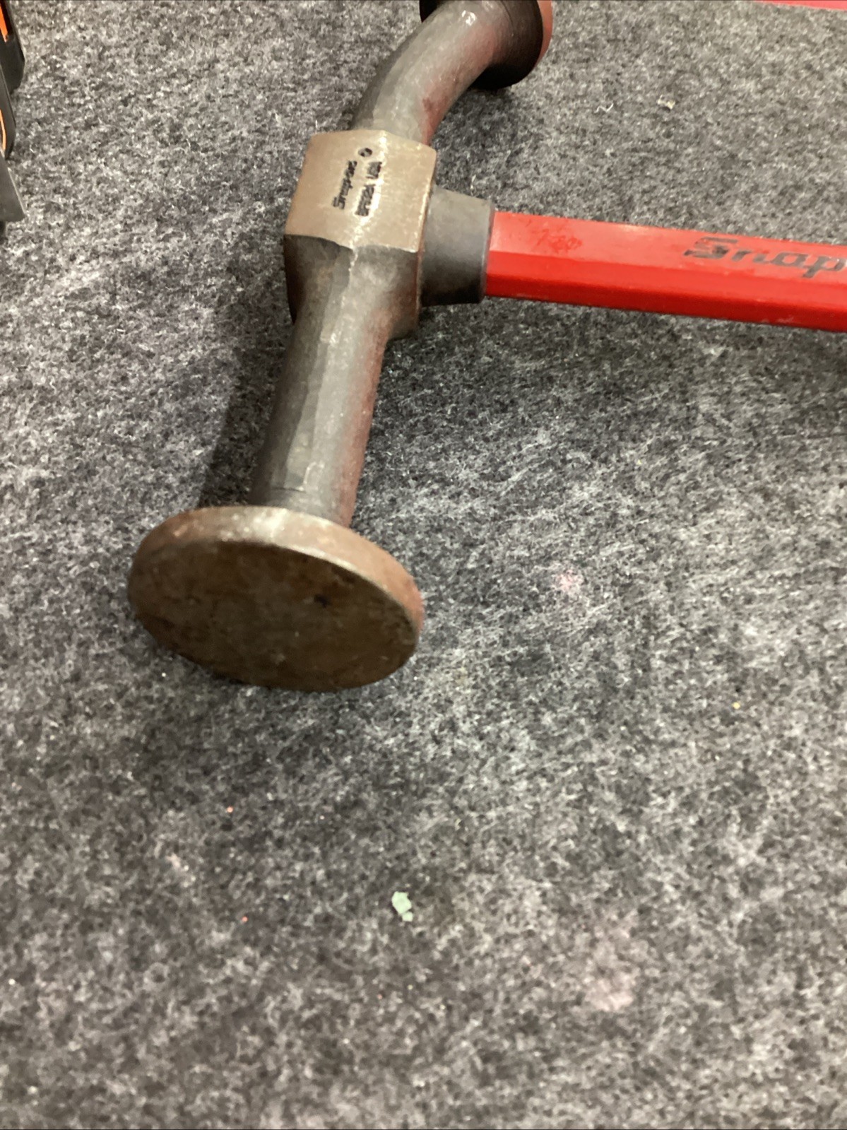 Snap On USA Long Fiberglass Handle Door Panel Auto Body Hammer BF632A