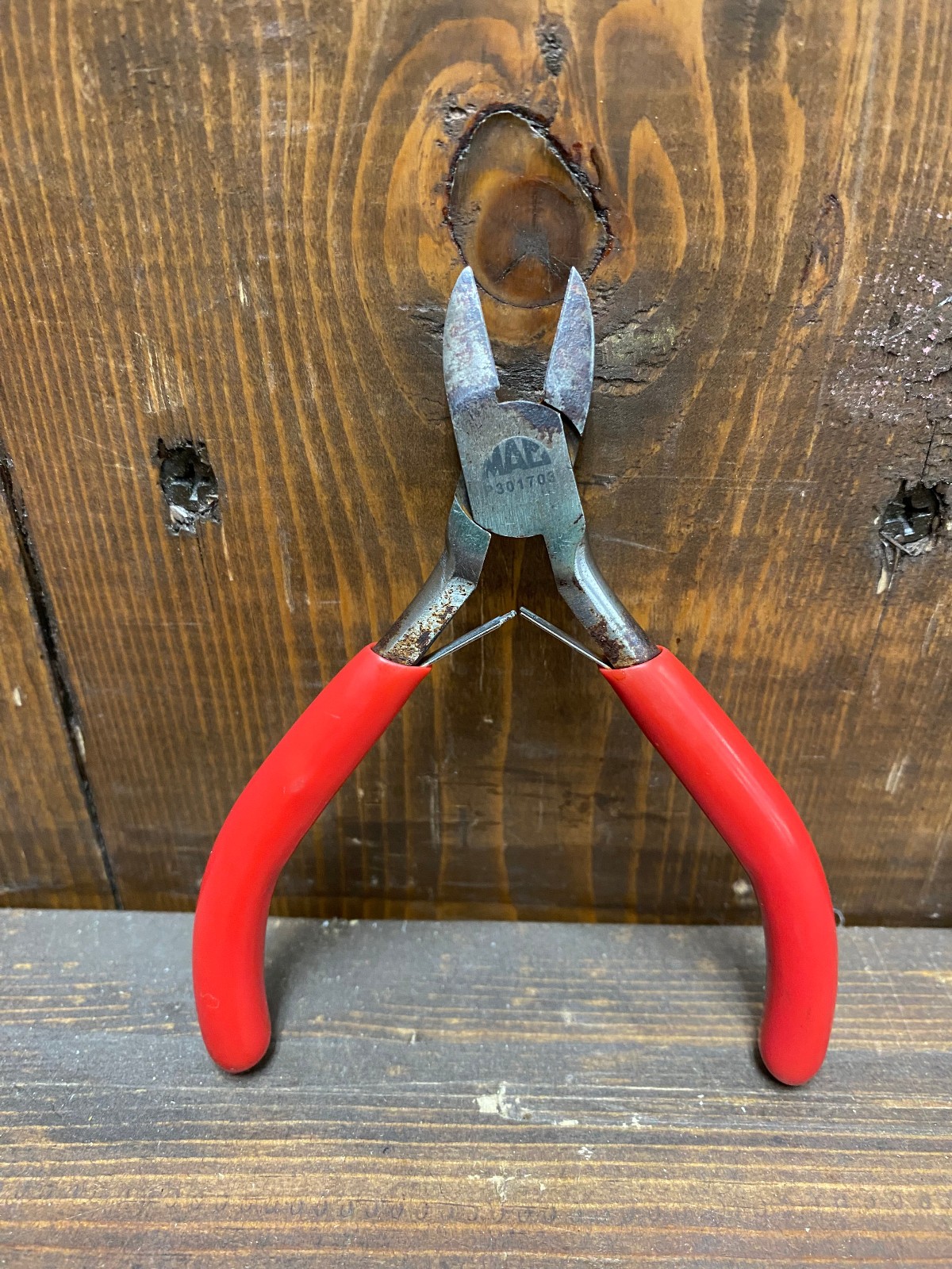 Mac Tools 4″ Mini Diagonal Cutting Pliers | USED/GOOD | P301703 | Soft Grip