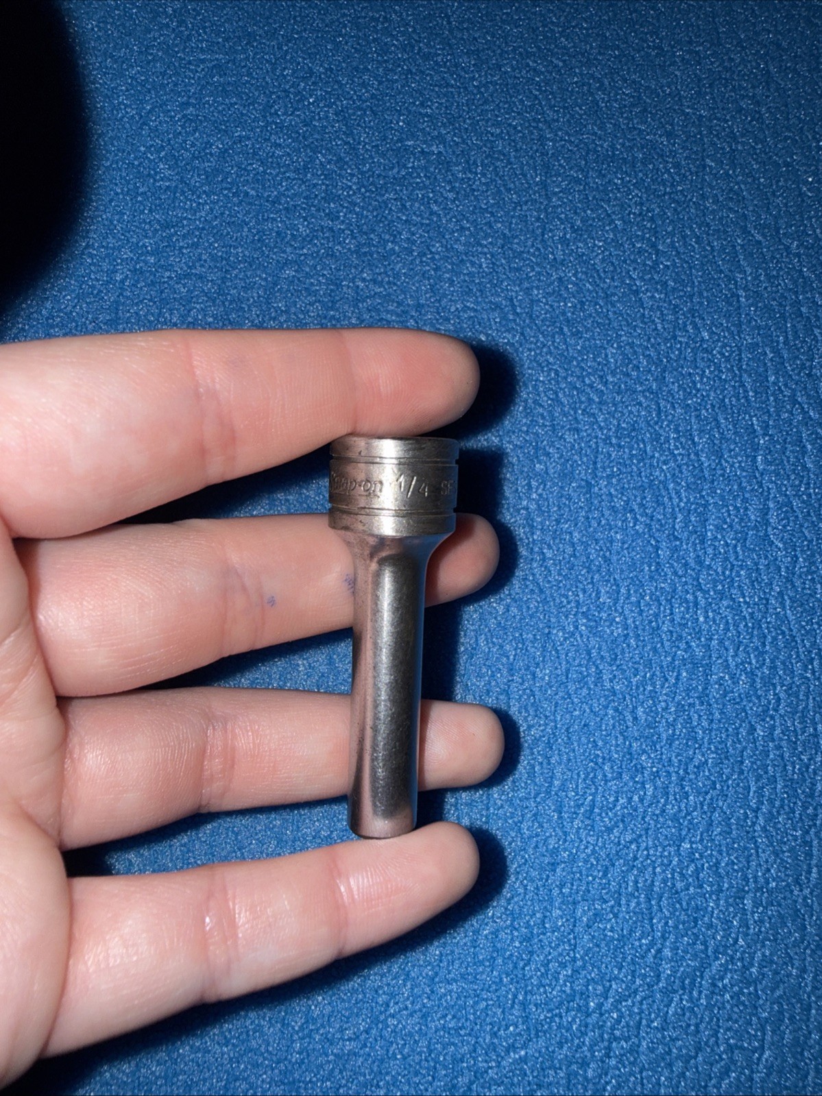 Snap On SFS081 3/8 Inch Drive 1/4 6 Point Deep Socket #167