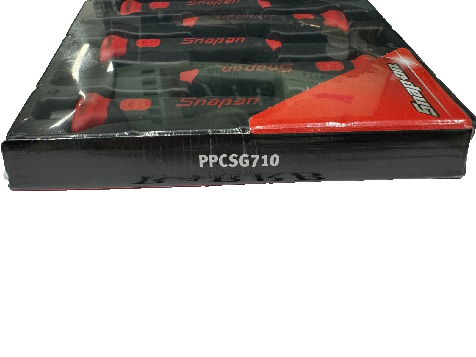 Snap-on Tools RED 10 Piece Soft Grip Punch and Chisel Set PPCSG710R NEW SEALED