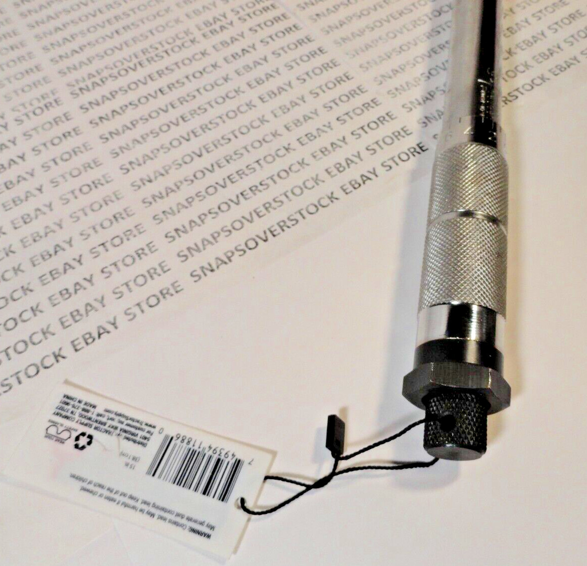 TOOLSHED 1/2″ DRIVE 15″ ADJUSTABLE 10-80 FT. LB. TORQUE WRENCH, NEW W/ TAG
