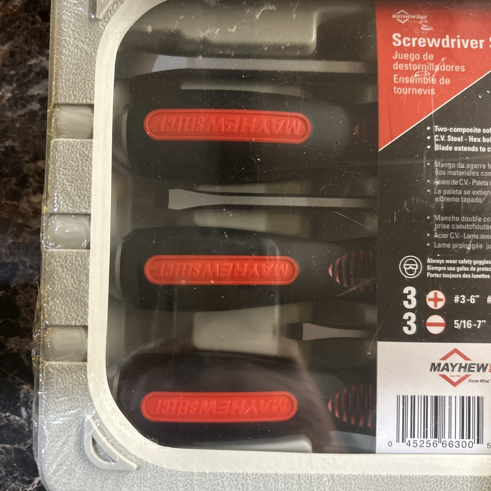 Mayhew 66300 Set of 6 Screwdrivers