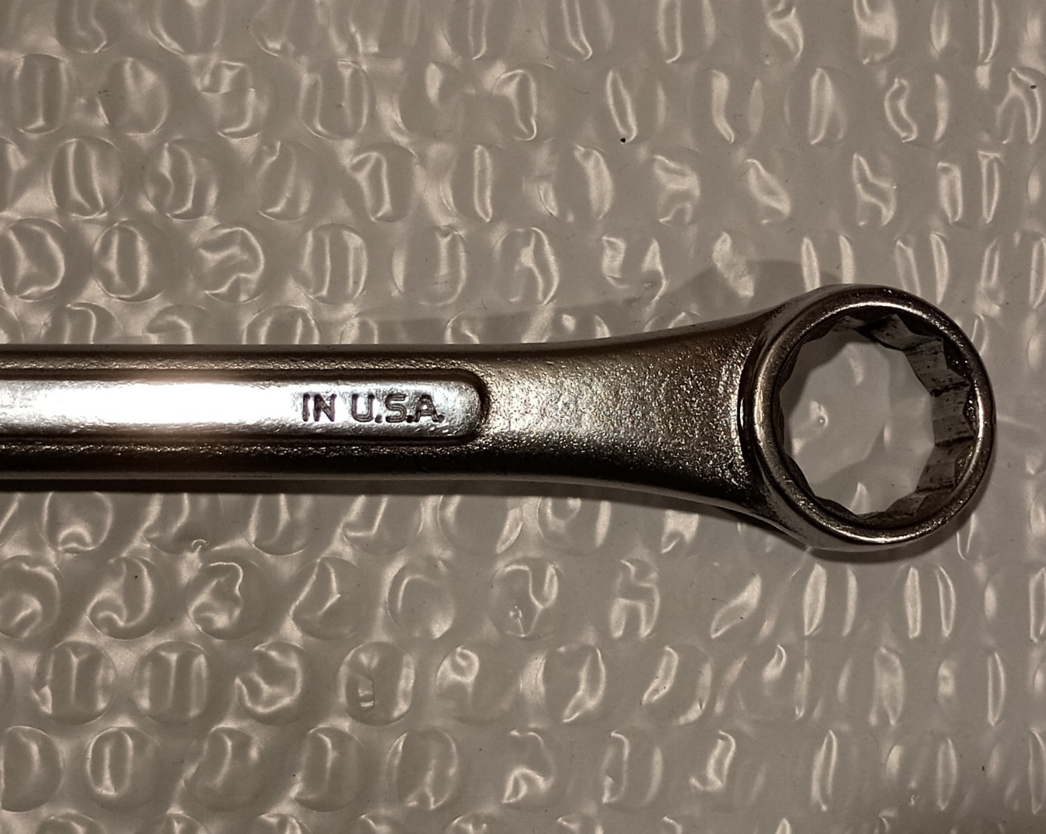 SK TOOLS «LECTROLITE» C-26, 13/16″ COMBINATION WRENCH, 10.25″ LONG, 12 POINT.