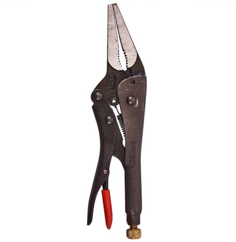 Locking Pliers 9″ 230mm Long Nose Heavy Duty Mole Vice Grips Chrome Moly Steel