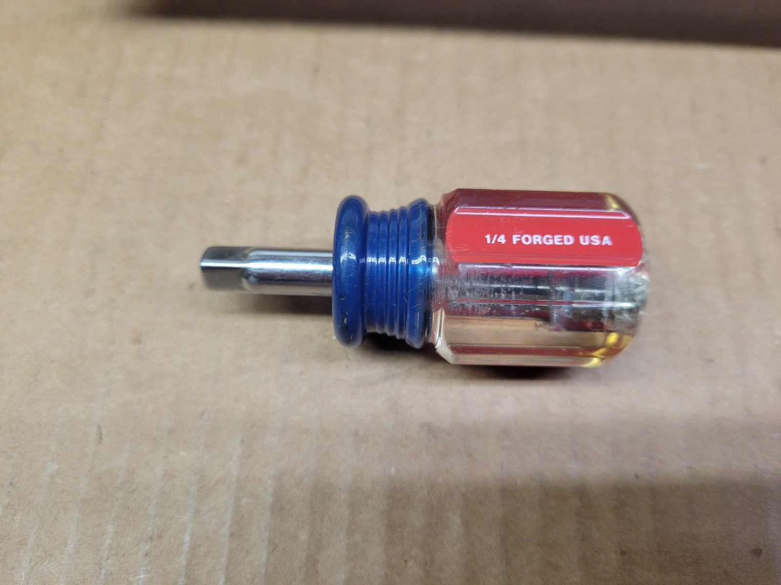 Craftsman USA 1/4″ Drive Stubby Socket Driver Spinner (home made)