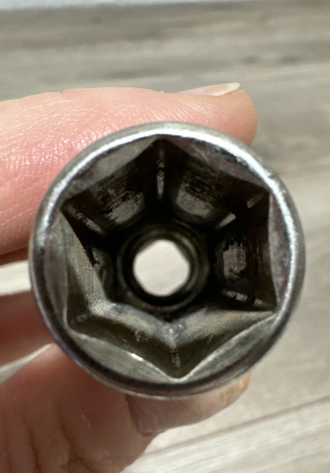 Craftsman 9/16 DEEP socket 3/8 Drive 6pt Inverted G1 43334 Made in USA