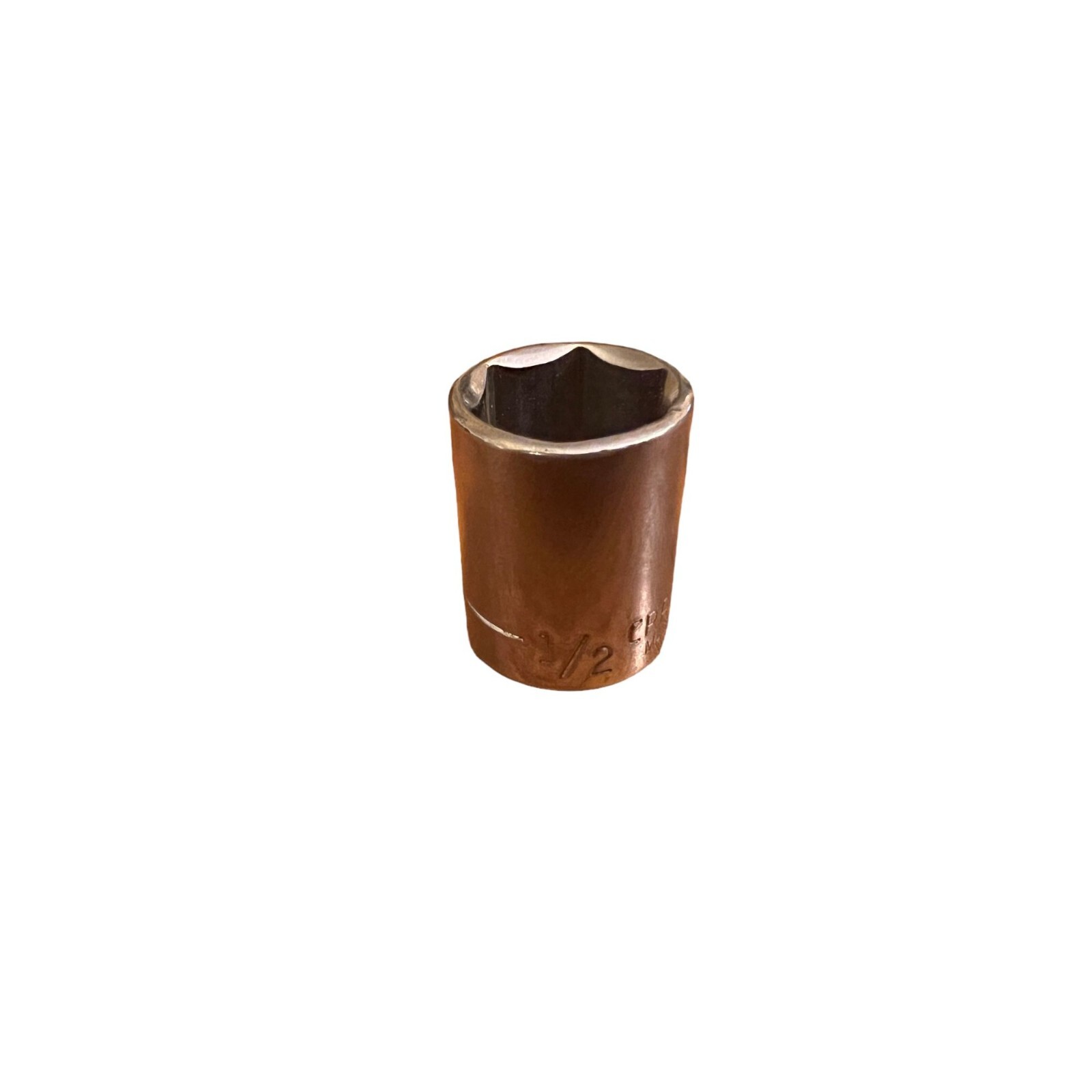 Vintage Craftsman 43499 Shallow socket 1/2″ 6 pt 1/4 drive