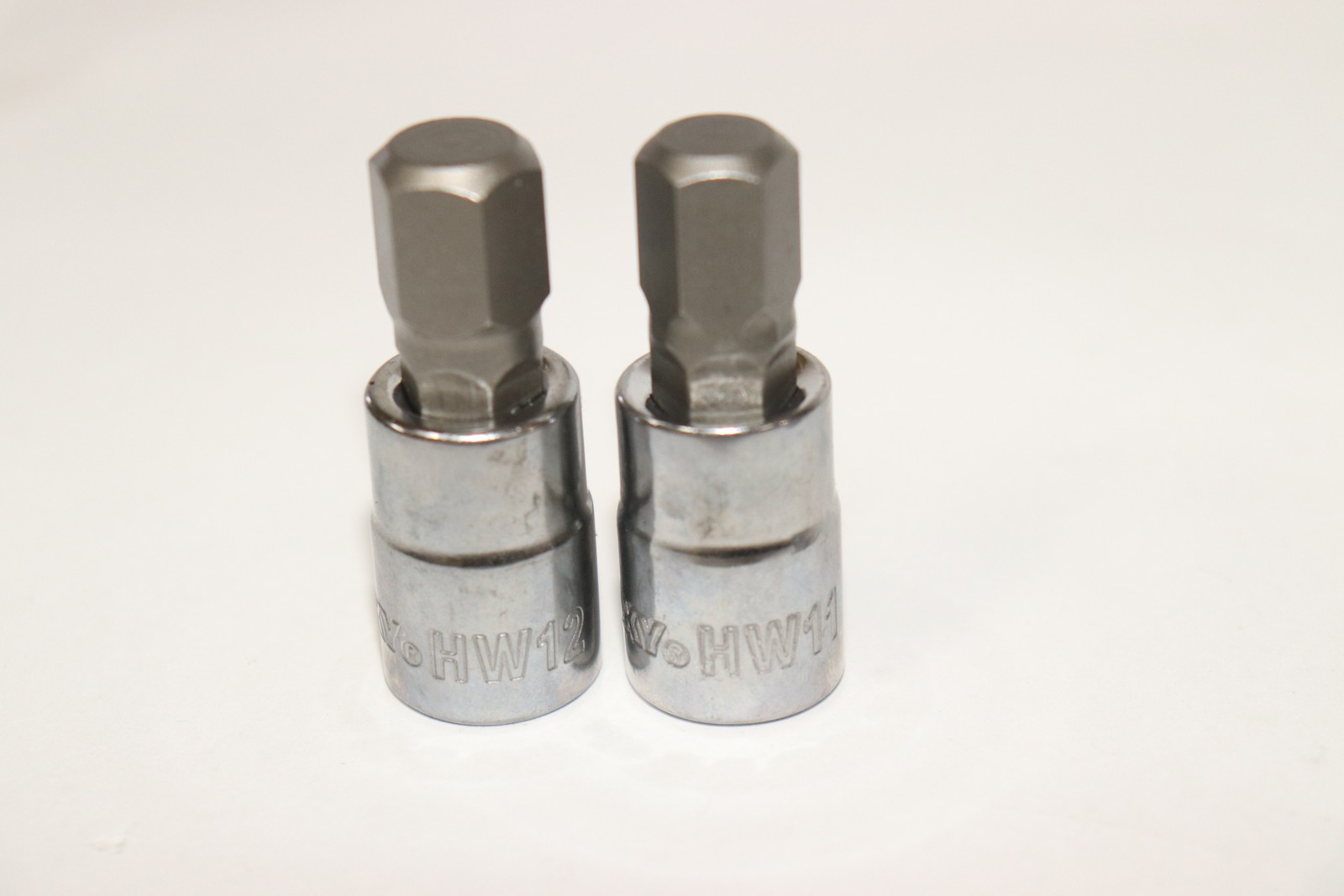 (8-Pk) Hexagon Impact Bit Socket Set Chrome Vanadium Steel 3/8″ Drive