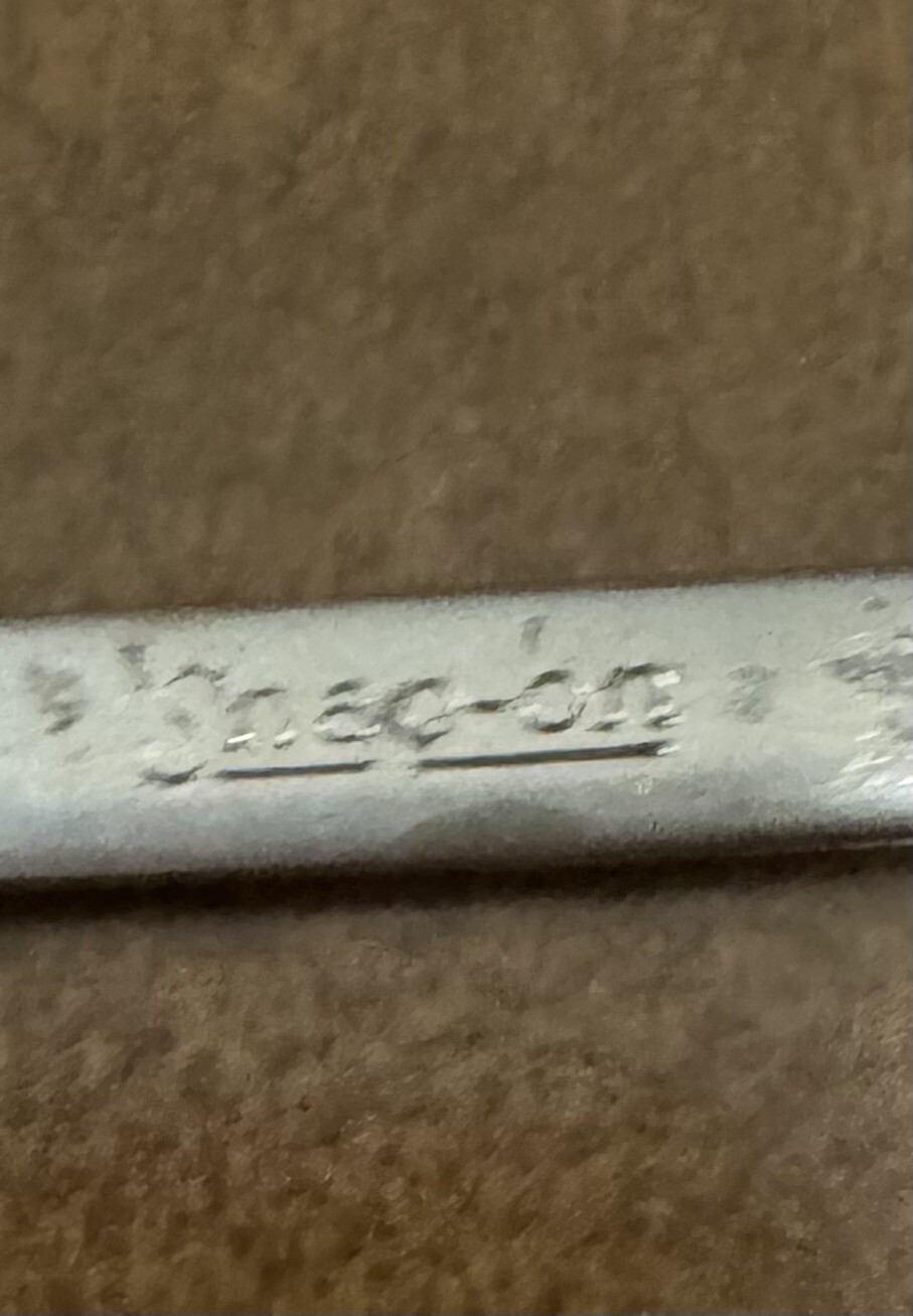 Snap On 3/8” SAE Short Combination Wrench 12 Point OEX120 OEX-120
