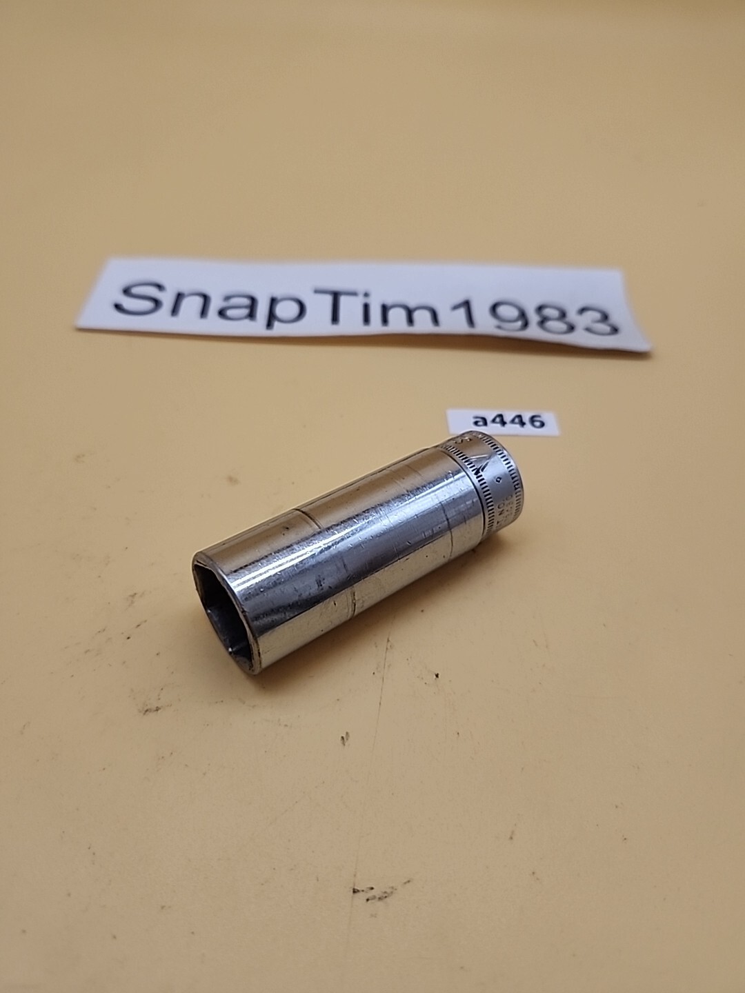 Snap-On Tools 3/8″ Drive 6pt 18mm SFSM18 Metric Deep Chrome Socket USA