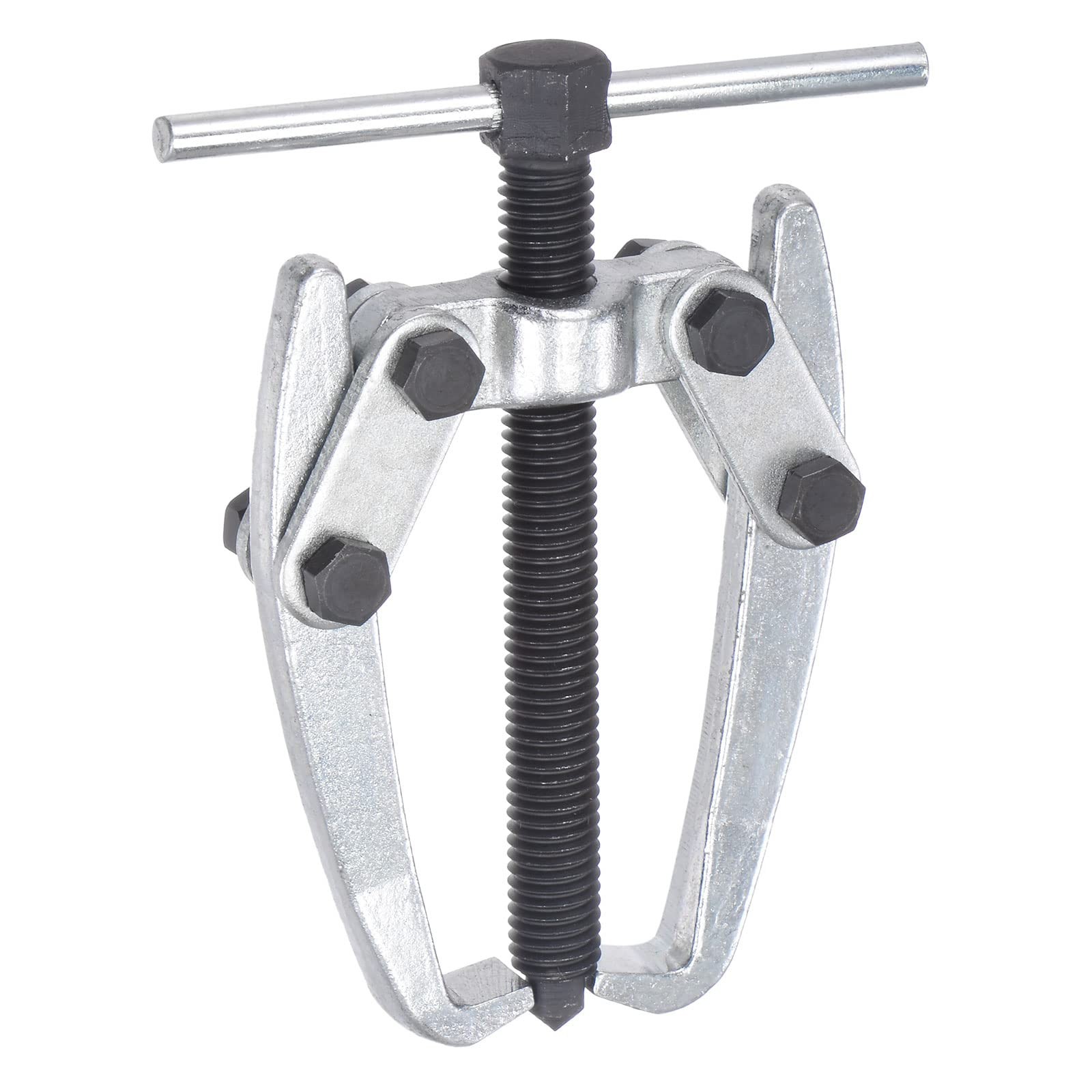 uxcell 2.5″ 2-Jaw Gear Puller for Bearings, Pulleys Remove, High 10mm – 65mm