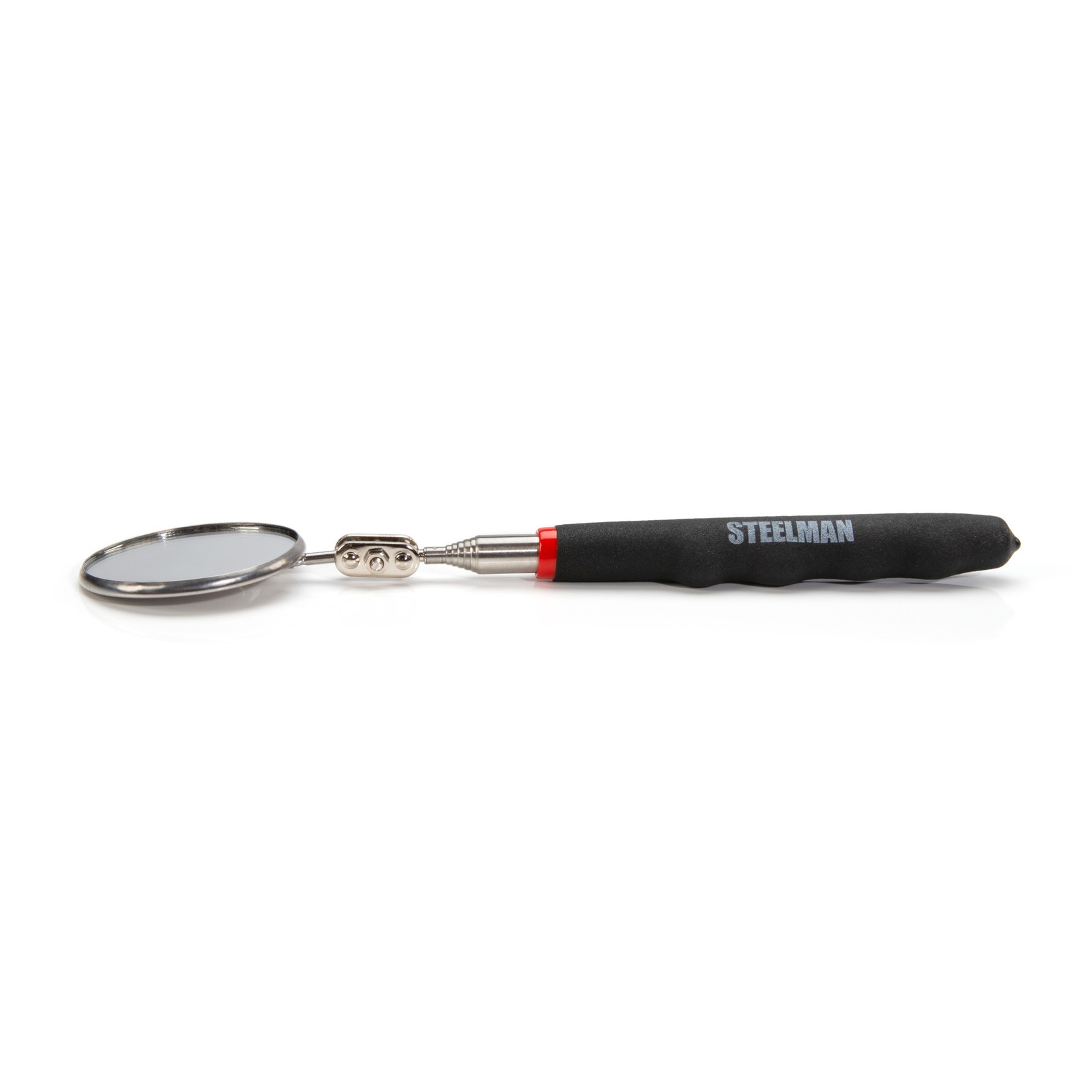 Steelman 36 in. Telescoping 2.25 in. Round Inspection Mirror 41819