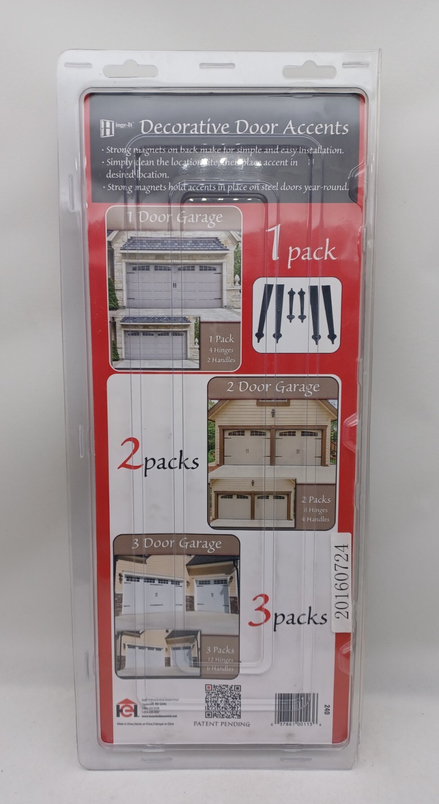 Household Essentials Garage Handle and Hinge Magnets – Decorative Magnetic