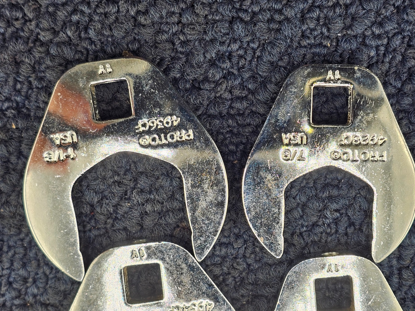 (20 PIECES) Proto Metric Crowfoot Wrench 7/16″-1-9/16″