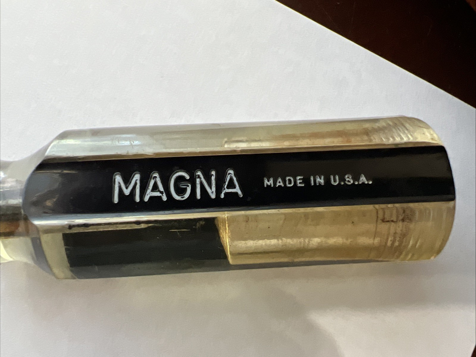 Vintage Magna 12 inch Magnetic-Tip Bit Driver w/3 Bits Made In USA