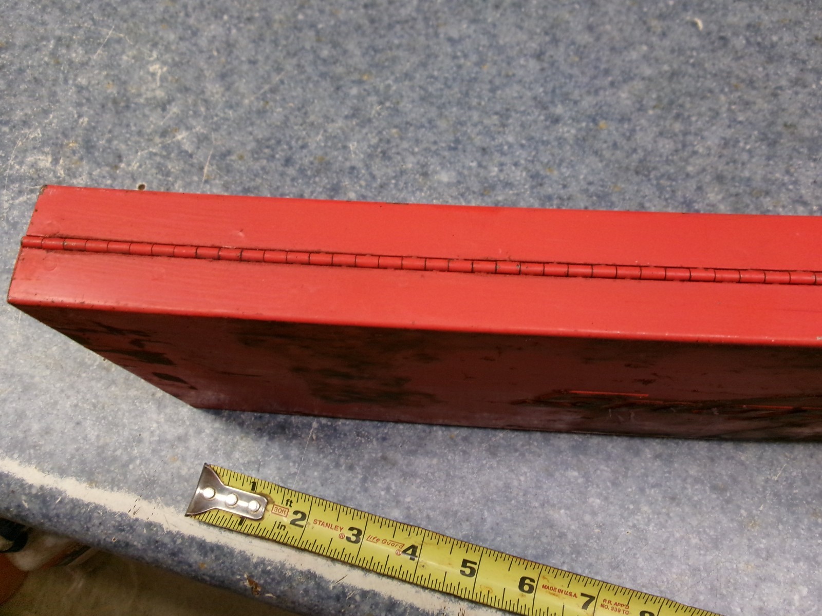 Snap-on USA Red Metal Tool Box No KRA-284B (no tools box only)