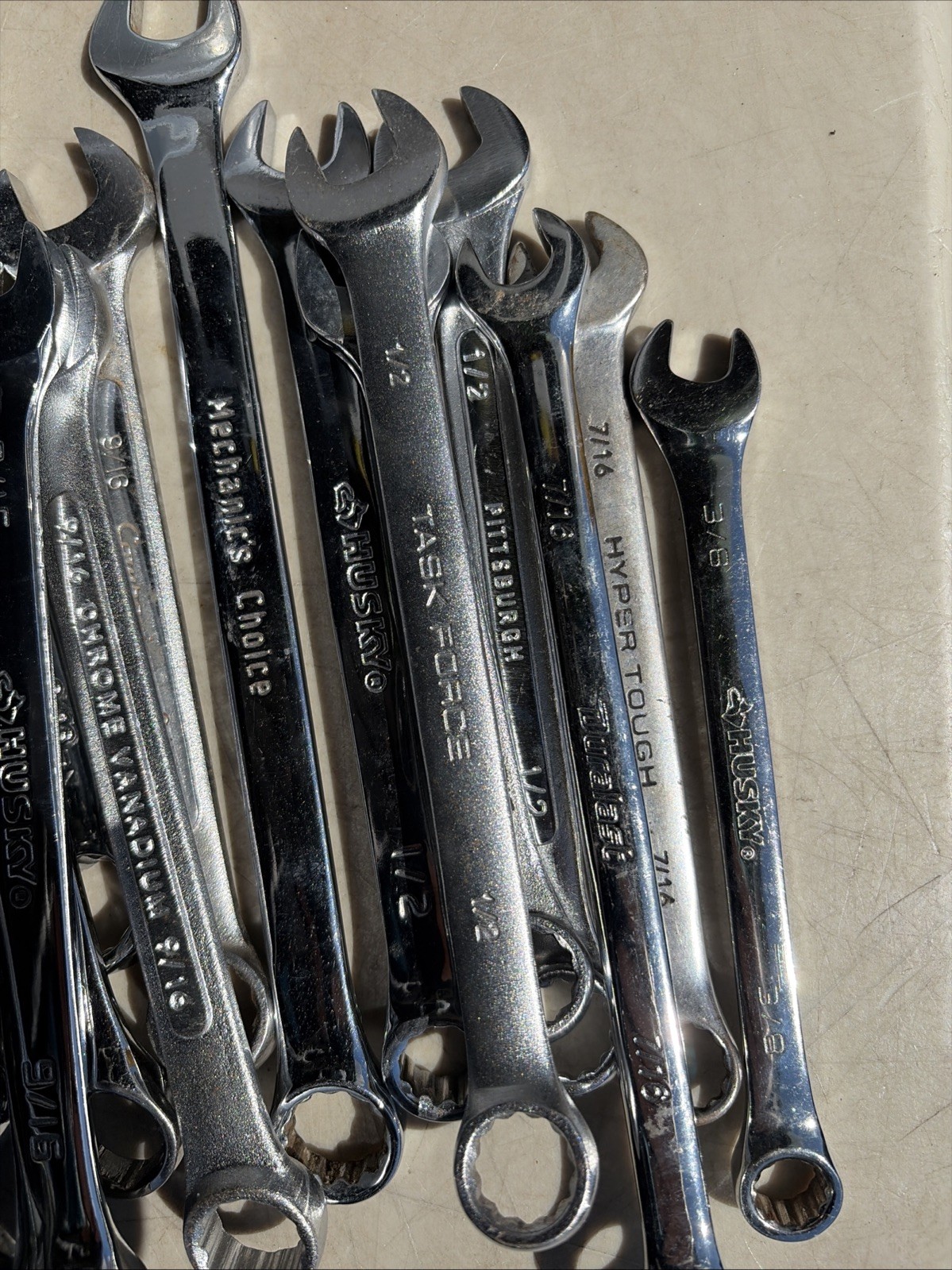 Mixed Lot of 41 Metric Open End Wrenches Wrench