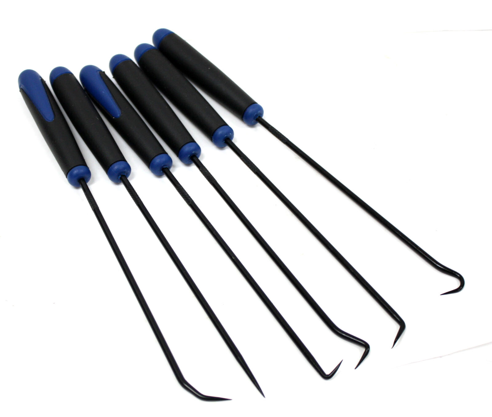6pc Combination Extra Long Reach Hook & Pick Set O-Ring & Seal Remover Hobby