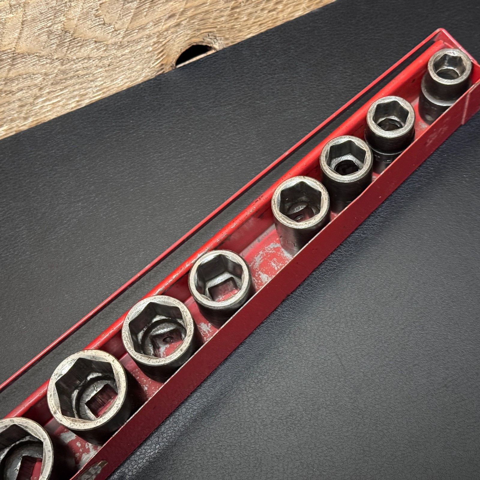 MAC Tools USA SVP156TR 1/2 Drive 6PT SAE Impact Socket Set in VT18 Tray (less 3)
