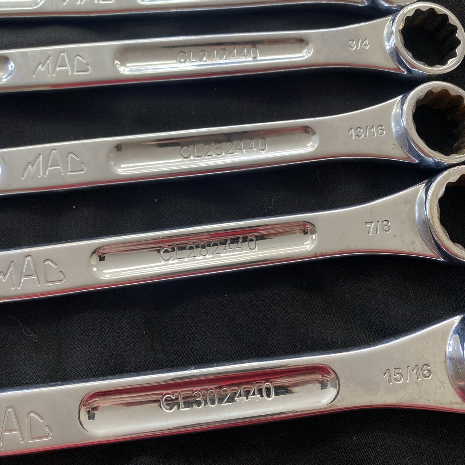 Mac Tools Precision Torque 14psc Wrench Set SAE CL302 12 Point Free Shipping