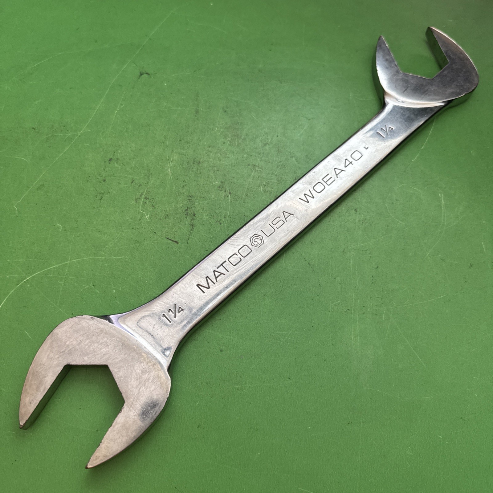 Matco USA 8-Piece WOEA Series 1″ to 1-1/2” SAE 4-Way Open-End Angle Wrench Set