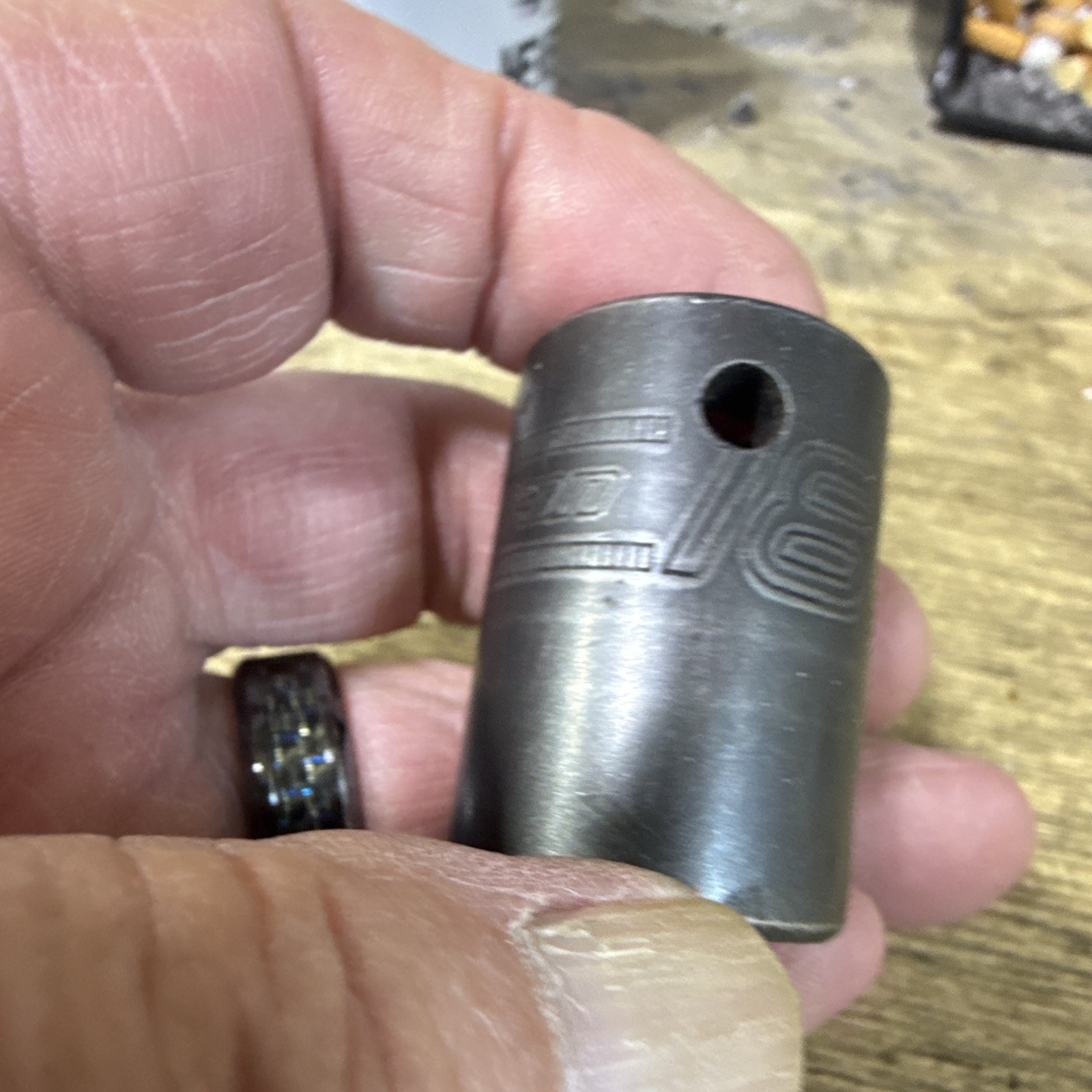 Snap On 18mm 1/2 Drive 12 Point Impact Socket Excellent Condition