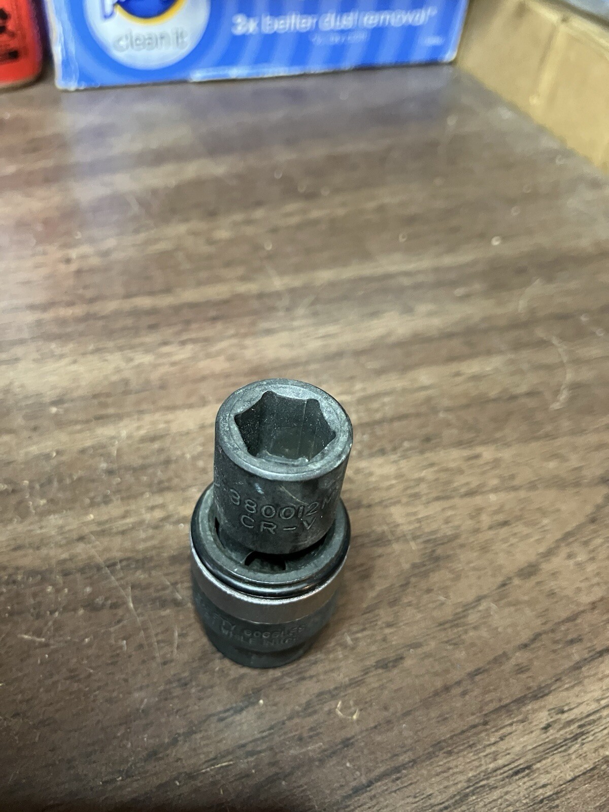 Genius Tools 380012M 3/8″ Drive 12mm Swivel Impact Socket
