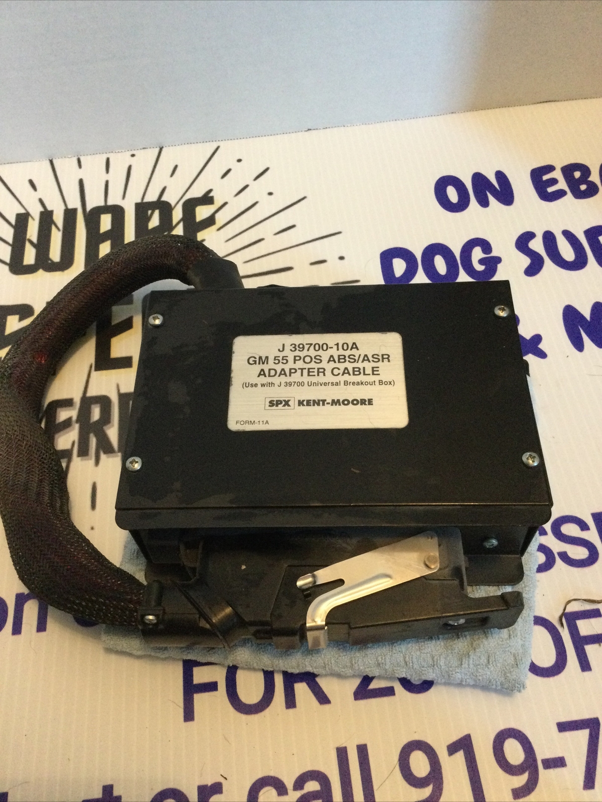 Kent-Moore J-39700-10A GM 55 ABS / ASR Adapter Cable Breakout Box Tool