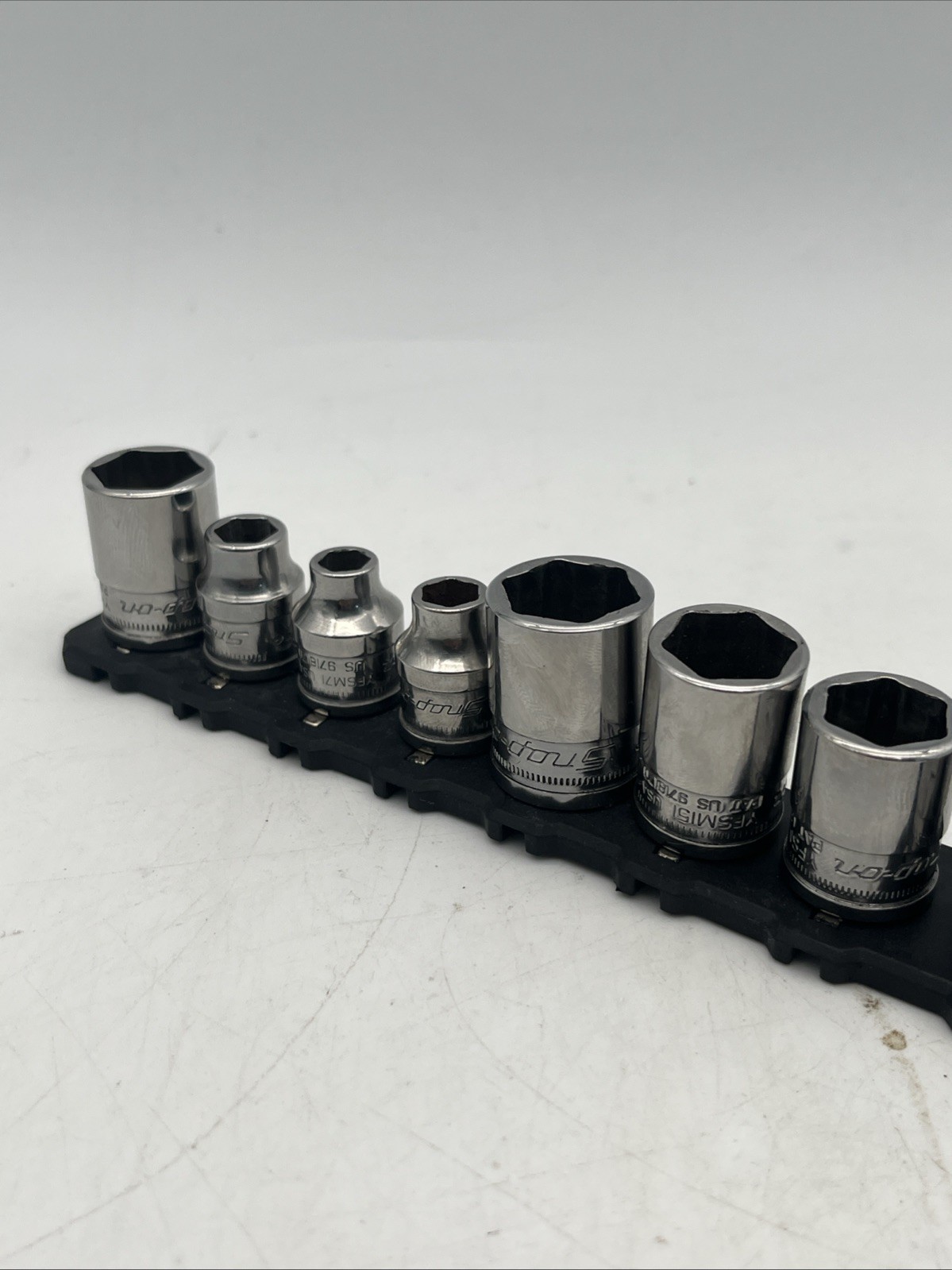 Snap-on™ Tools 214FSY 14-pc FS Flank Sockets 1/4″ ~ 1″ 6pt. 3/8″ SAE Shallow USA
