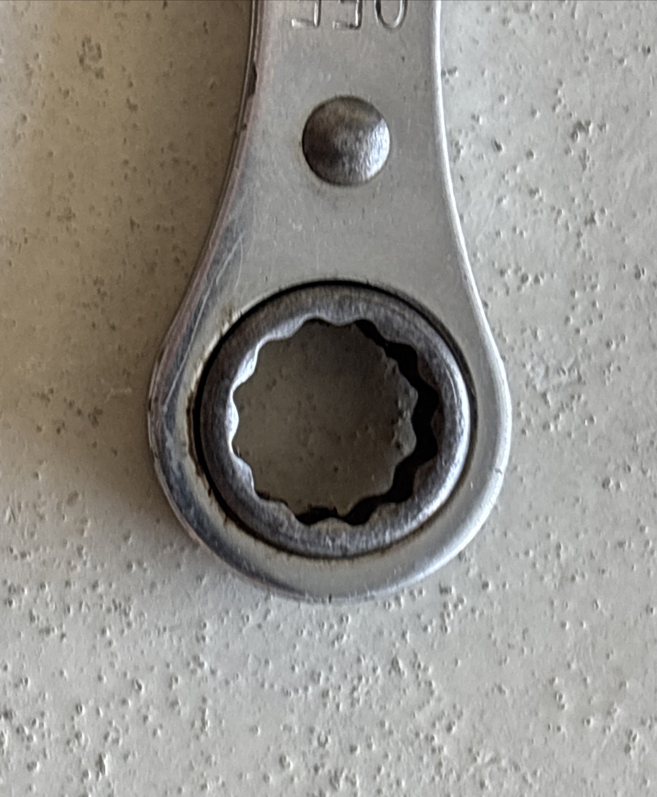 Snap-on 3/8″ x 7/16″ R1214A~12-pt Ratcheting Box Wrench