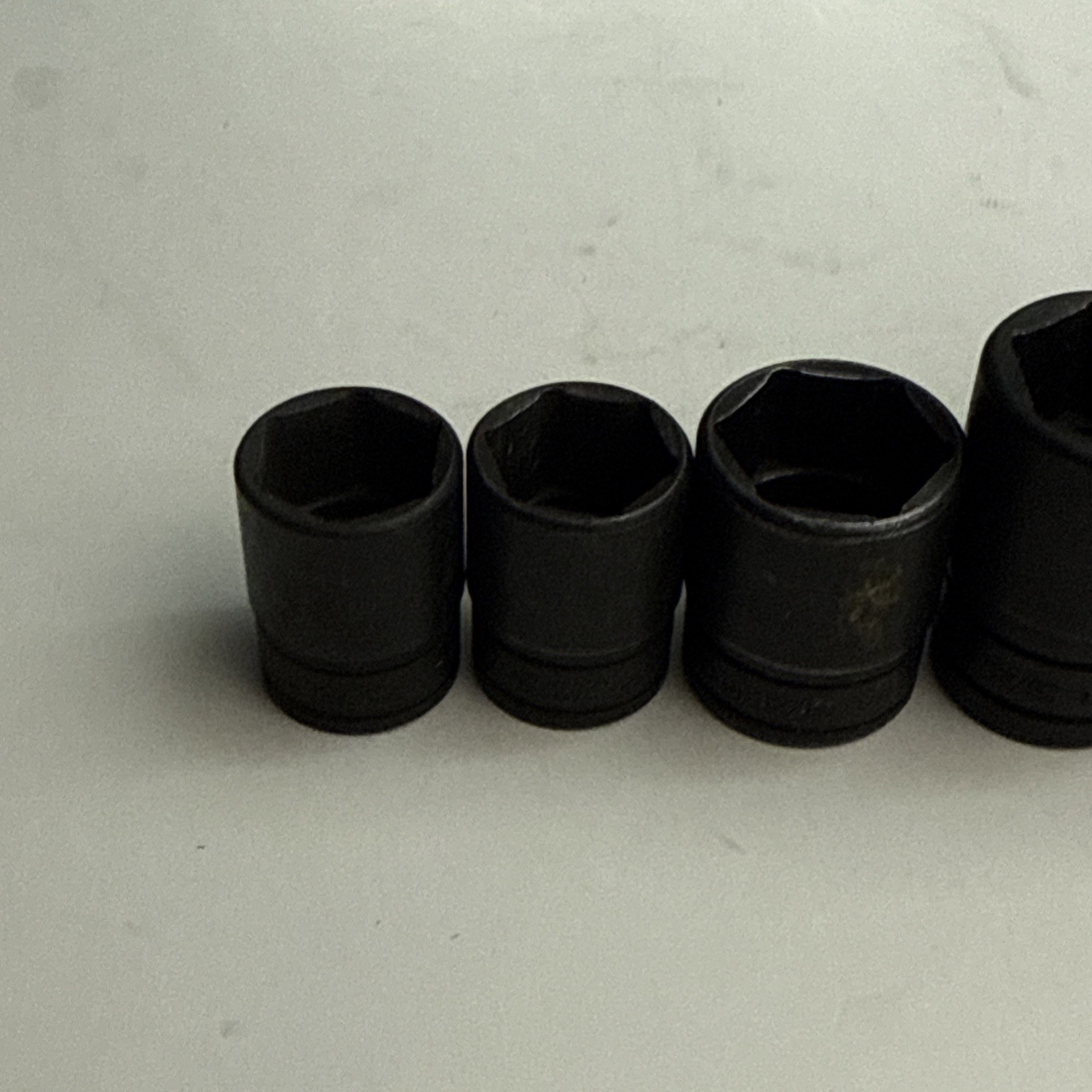 Vintage Snap on Tools Mixed Socket Lot 3/8 & 1/2 Drive 6 Point USA DTSM19