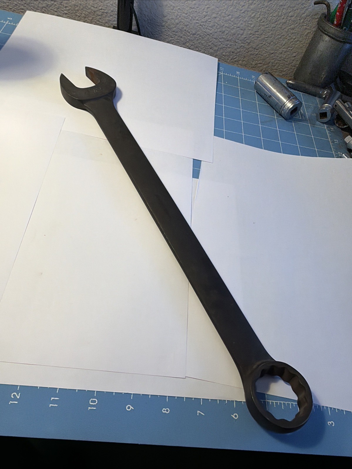 Snap On 32mm 12-Point Metric Combination Wrench GOEXM320A Industrial Finish