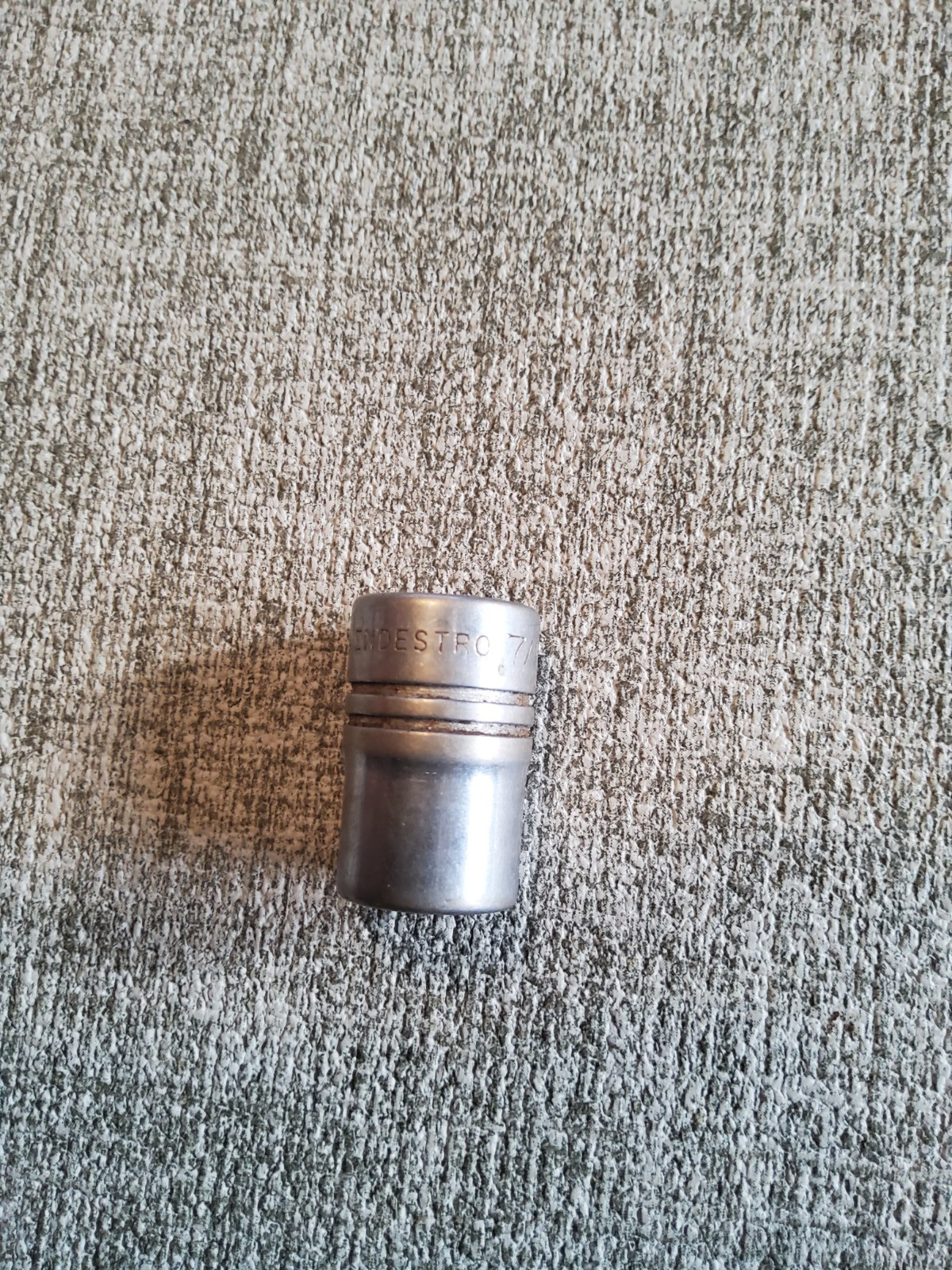 Vintage Indestro 7/16» Socket, 6214, 3/8″ Drive