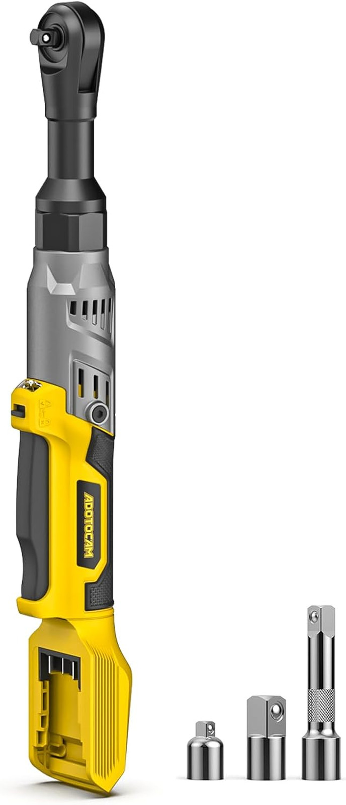 3/8″ Cordless Ratchet Wrench for Dewalt 20V Battery(Tool Only),75FT-LBS(102N.m