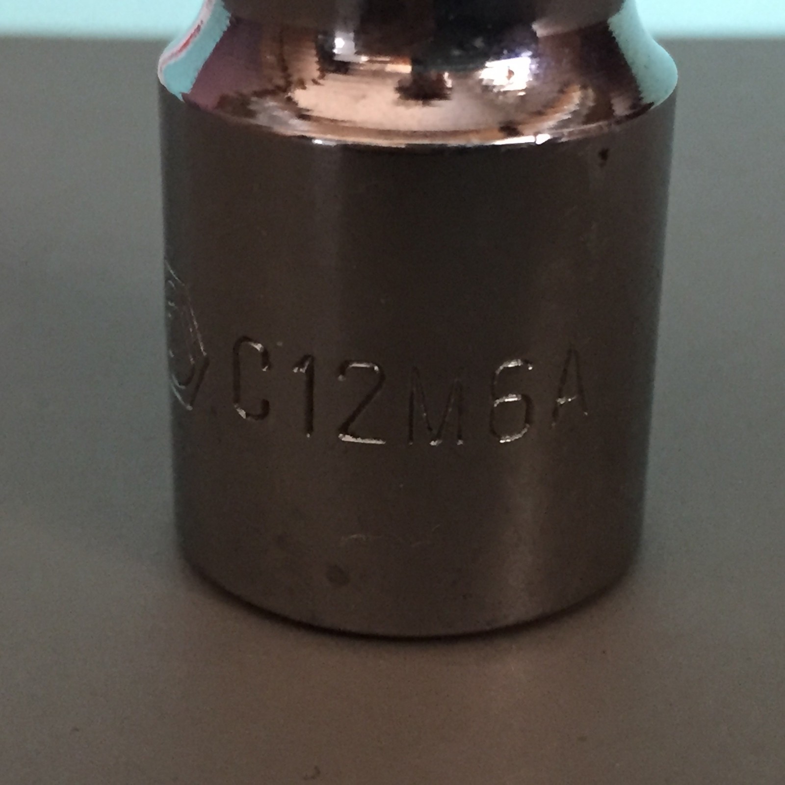 Matco Tools USA C12M6A 1/2″ Drive Metric 12mm Chrome Socket, 6 Point