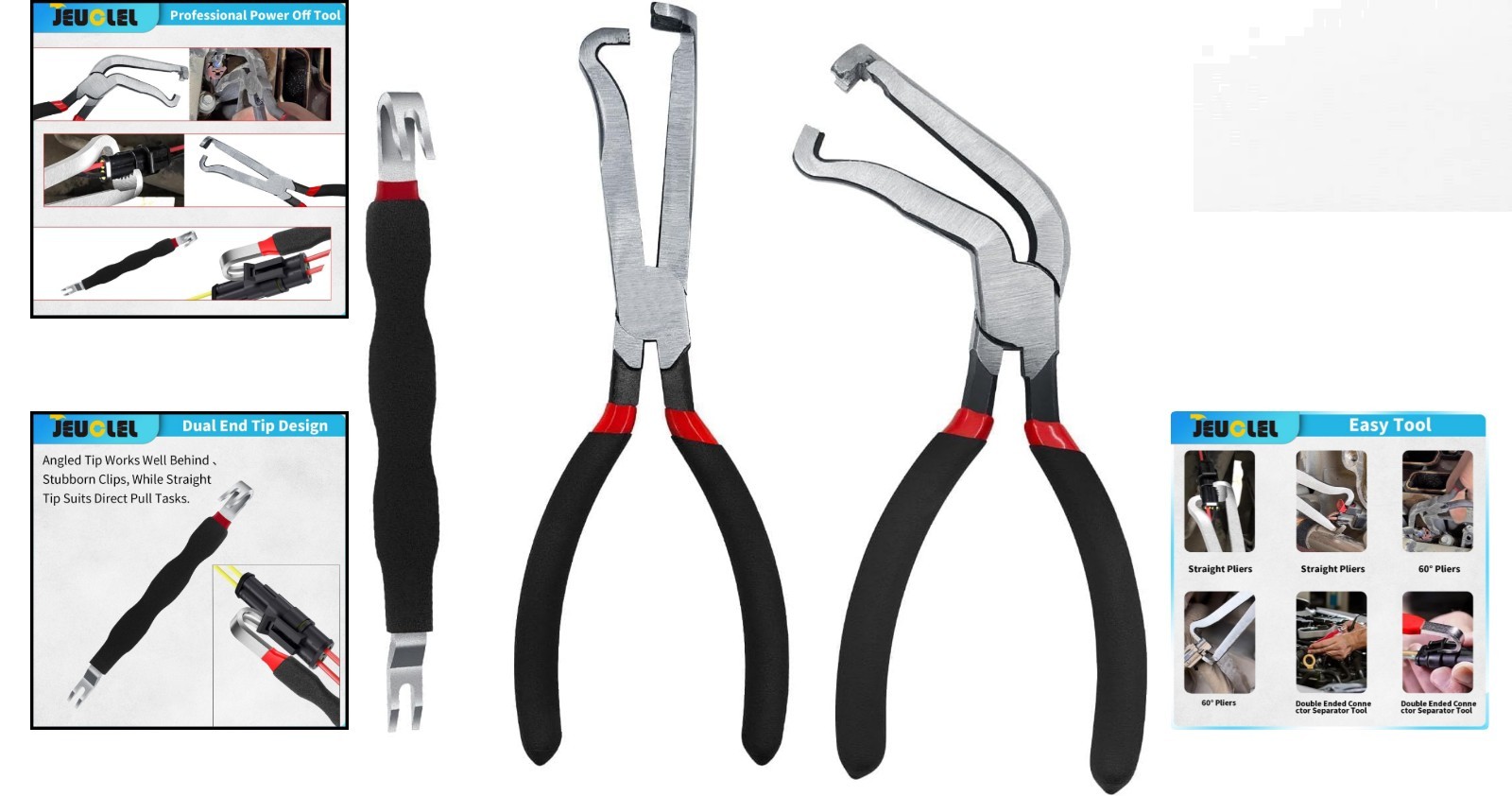 Dual-End Electrical Connector Pliers for Safe & Damage-Free Electrical Repair