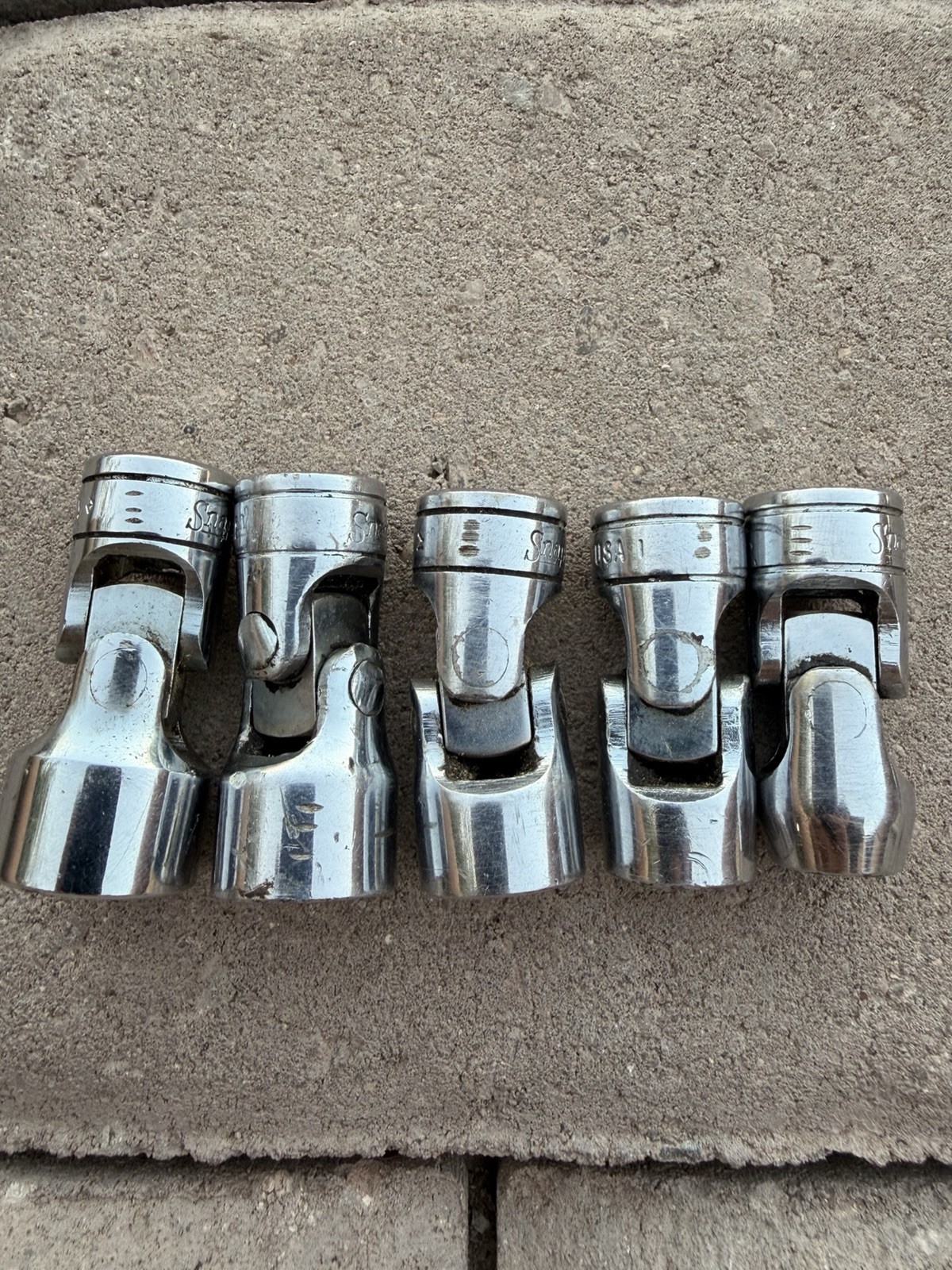 Snap-On Tools SAE Swivel Socket Set FS20A, FS18A, FS16A, FS14A, FS12A