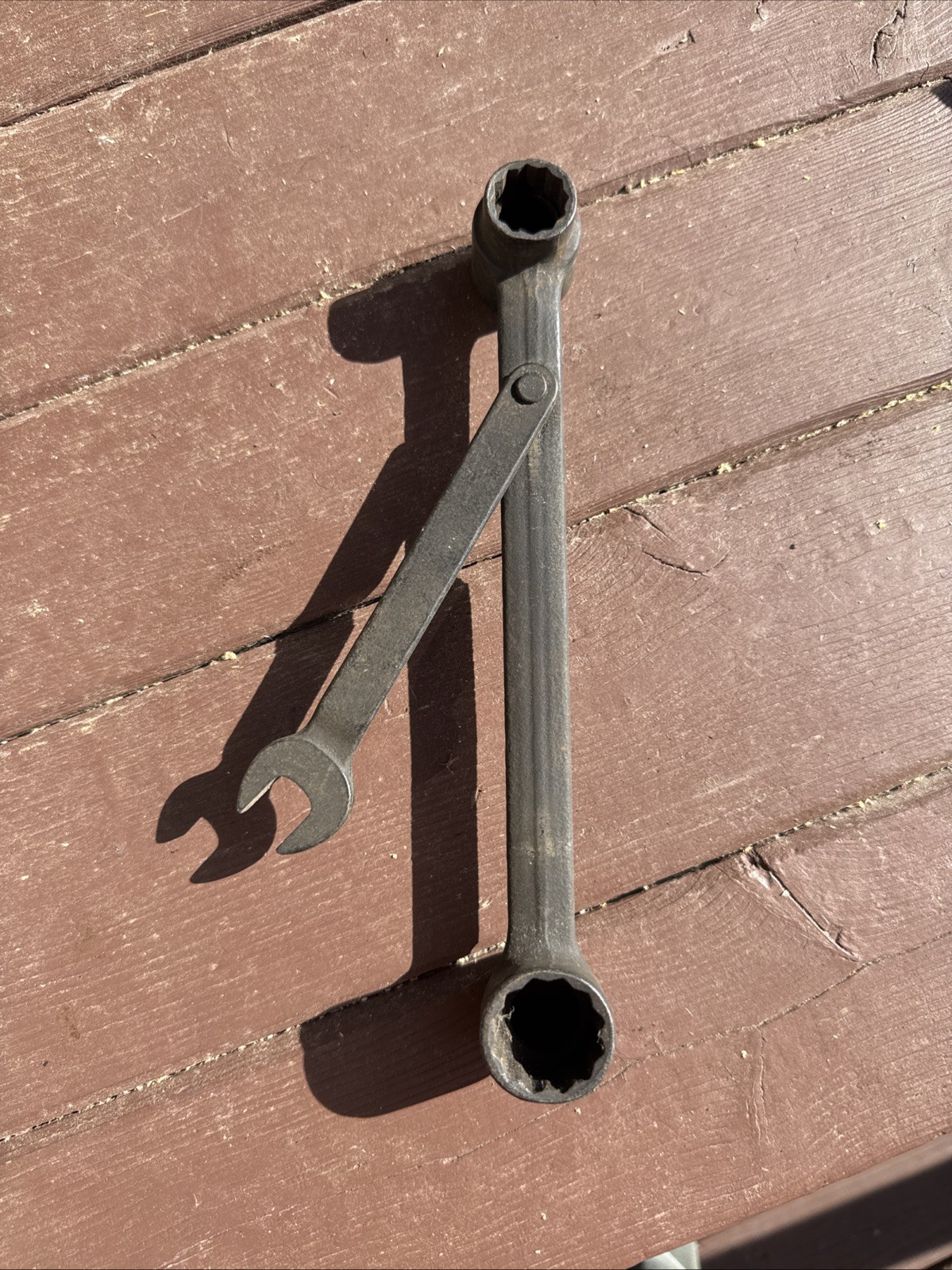 Vintage Snap-On M4431B RR Railroad Yard Inspector Wrench Brake Tool 12 point.