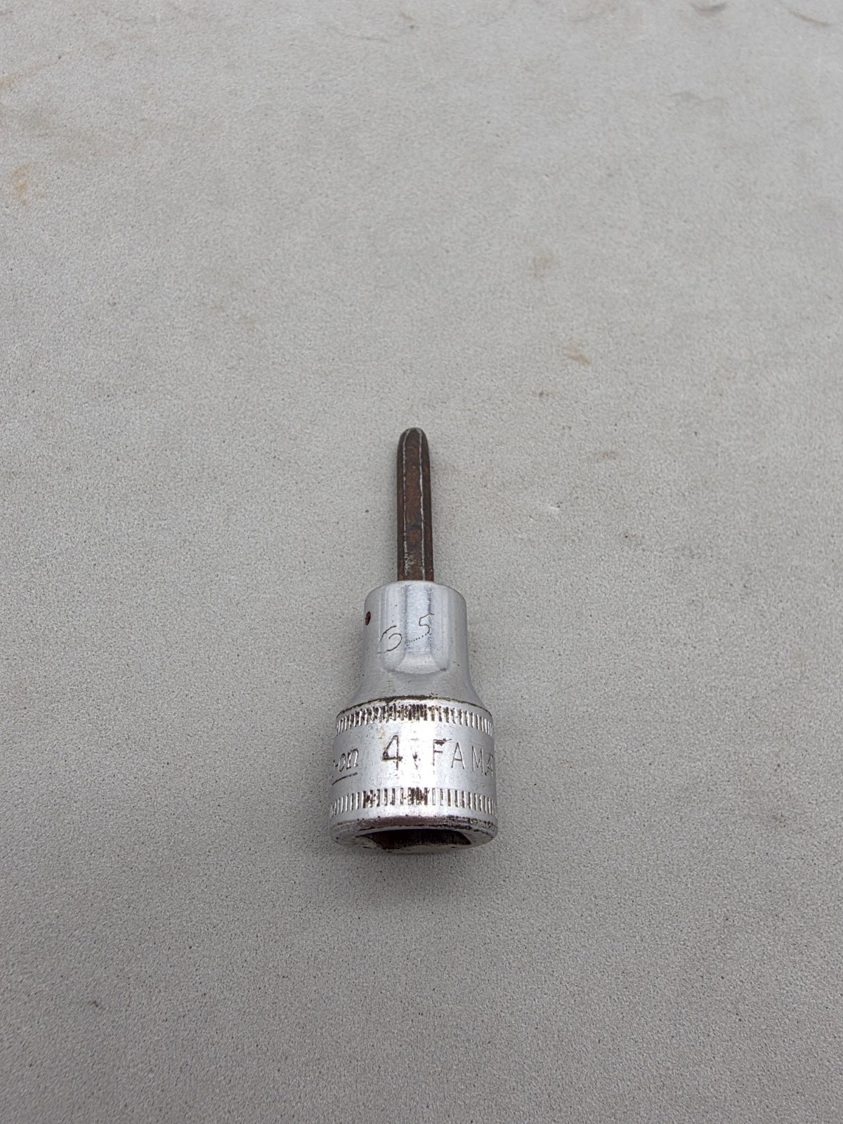 Snap On Tools FAM4A 4mm Metric Chrome Hex Socket 3/8″ Drive USA