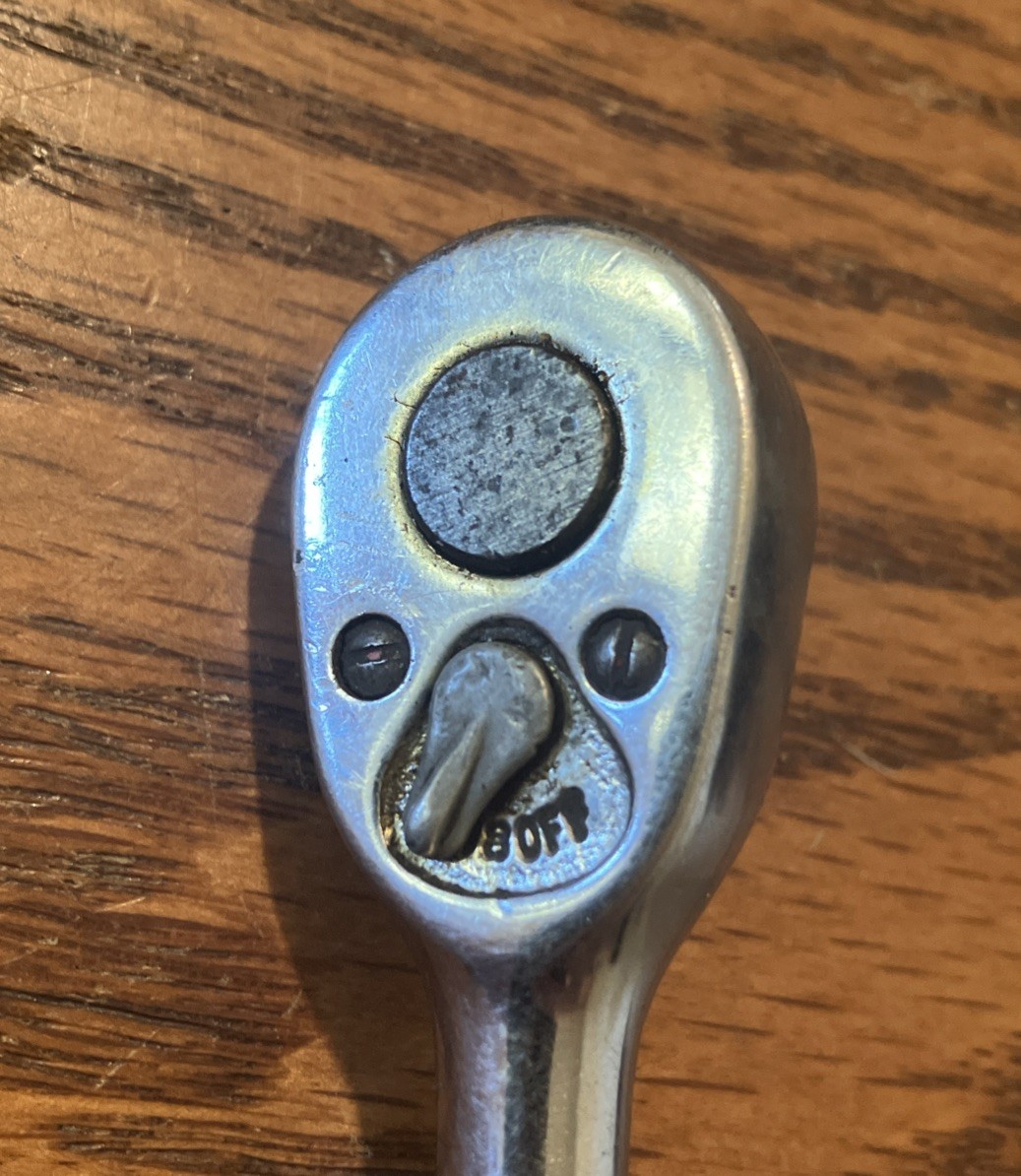 SNAP ON 1/4″ Ratchet Wrench TM70 B USA READ!