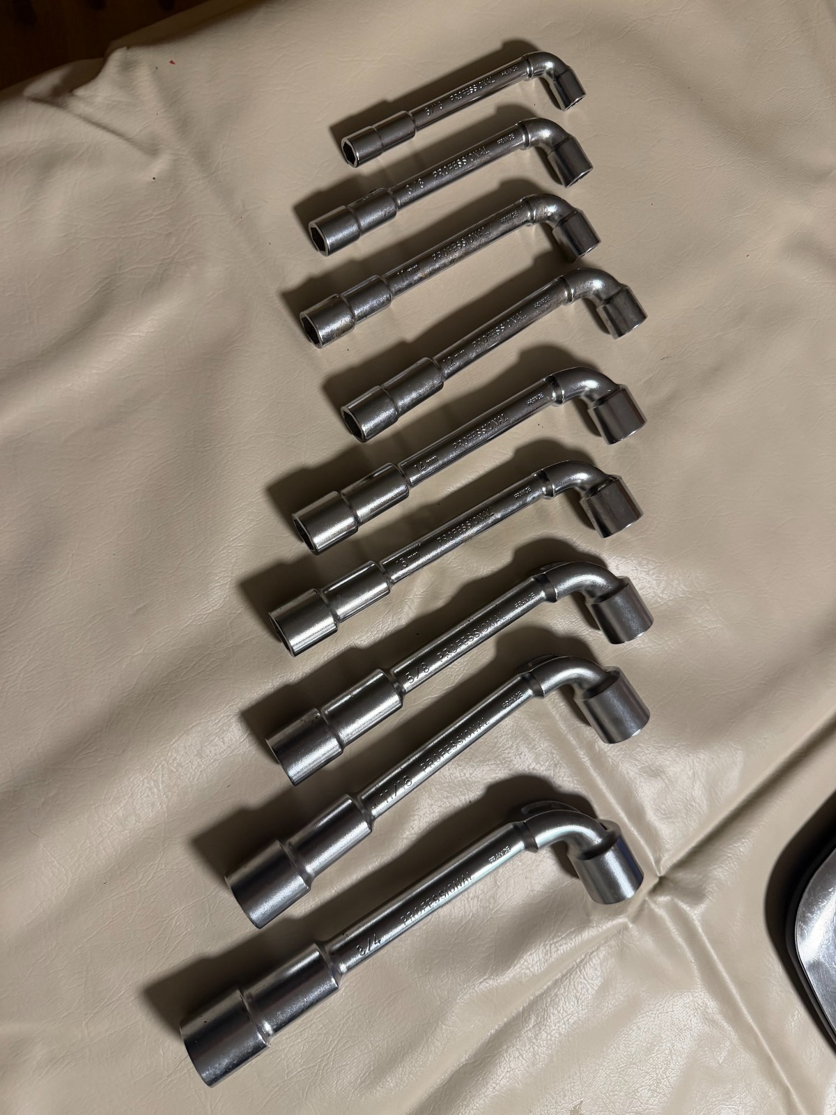 Mixed Lot Craftsman Professional Angled Socket Wrench France 5 SAE 4 Metric