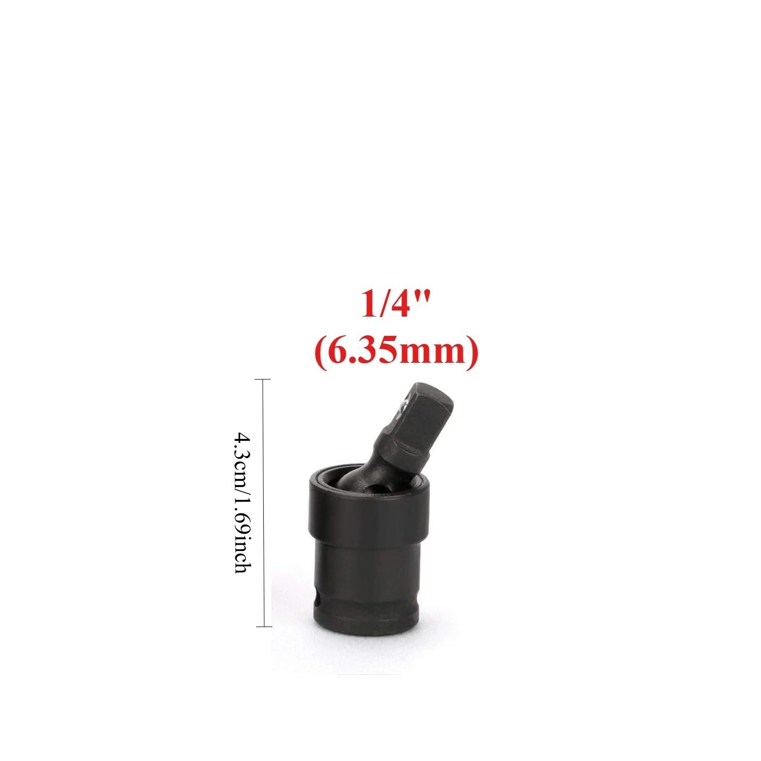 7PCS 1/4″ 3/8″ 1/2″ Drive Impact Socket Adapter Set Hex Shank Adapters&Reducers
