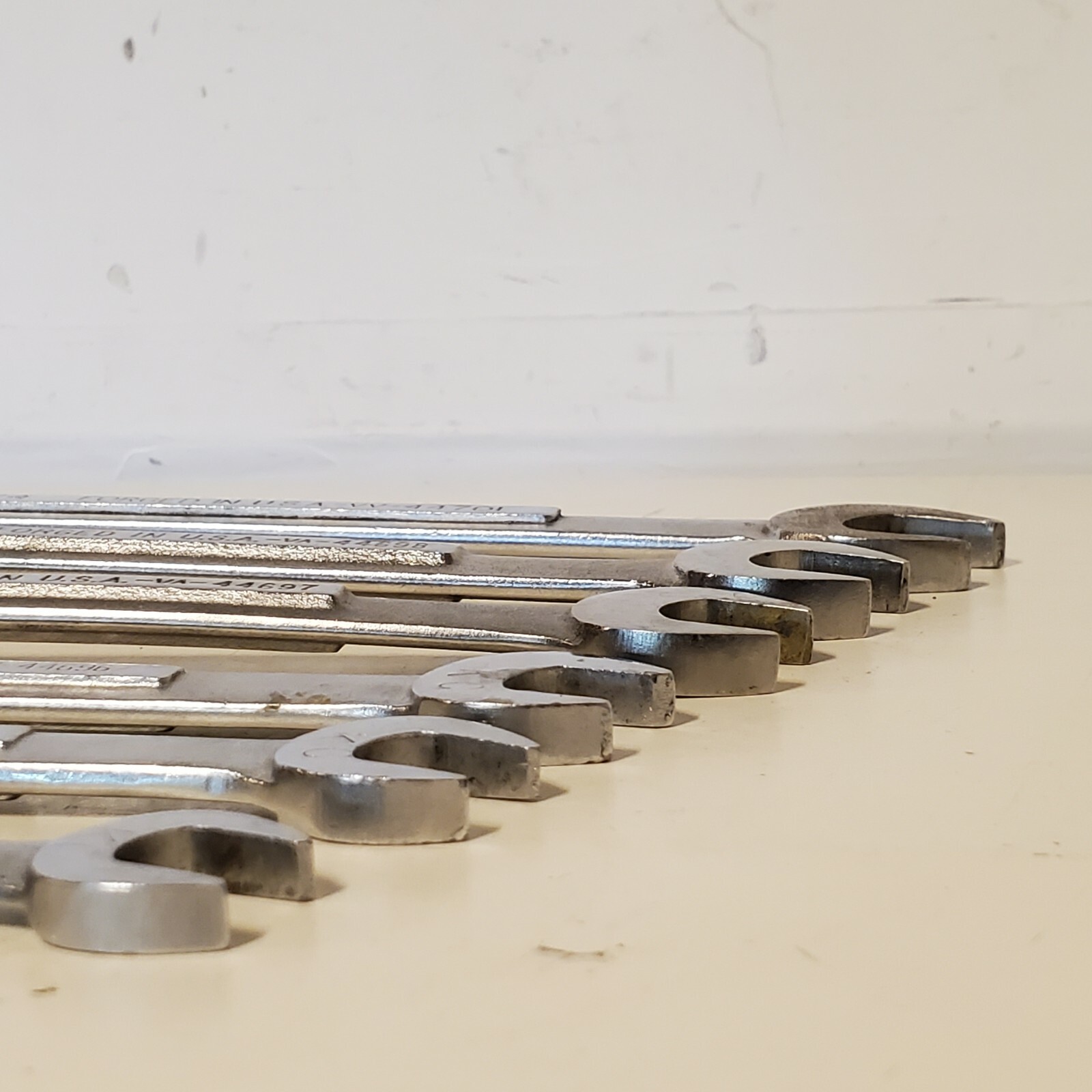 Vintage Craftsman USA 6 pcs SAE 12 Point Combo Wrench Set VA VV Various Sizes
