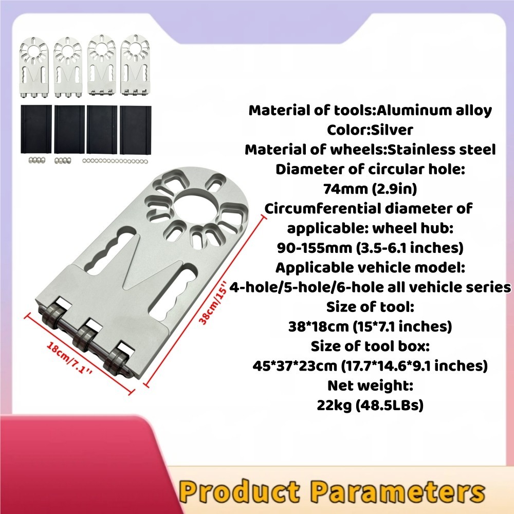 4Pcs Automotive Chassis Stress Relief Tool Kit 4/5/6 Hole Bushing Reset Tool