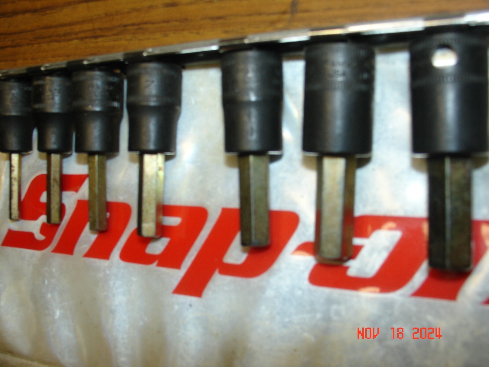 Snap On Tools Industrial Metric Hex Power Drive Sockets 4mm-10mm 7 Piece Set
